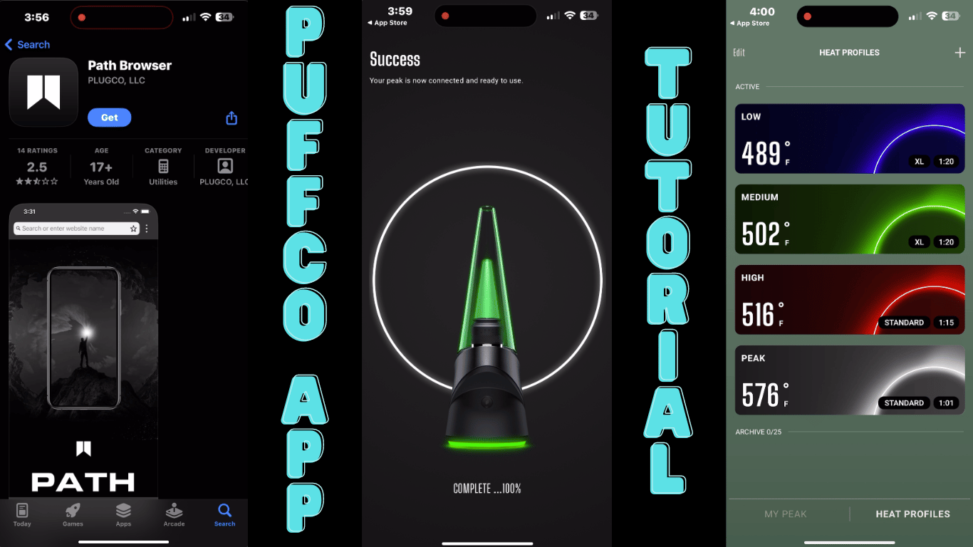 how to connect pax 3 to iphone Your Puffco the App (iPhone & Android) – Canadian Vaporizers Green Apple GUSH - Promo Approved Flavors:Lemon Cola