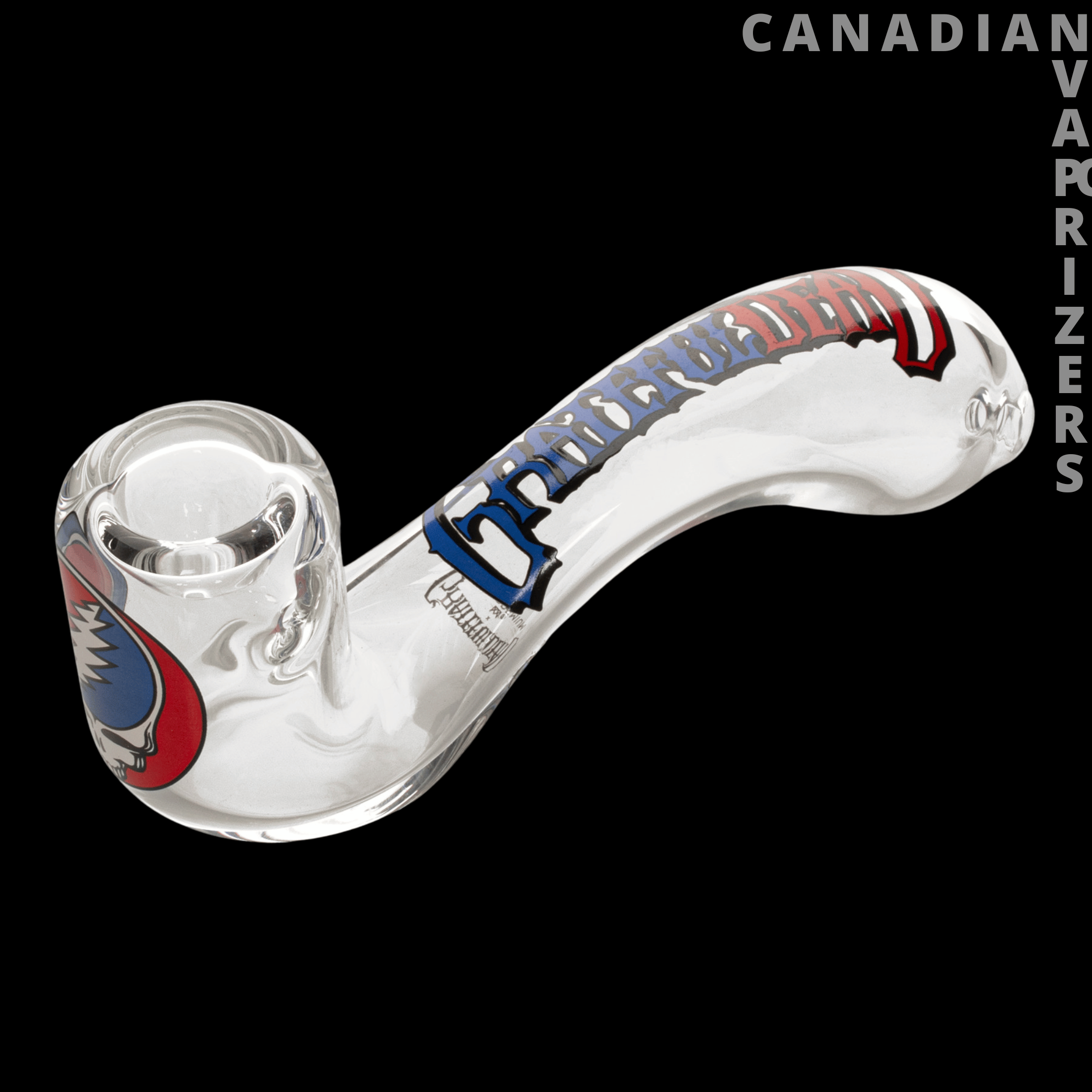 5.5" Steal Your Face Sherlock Hand Pipe - Canadian Vaporizers