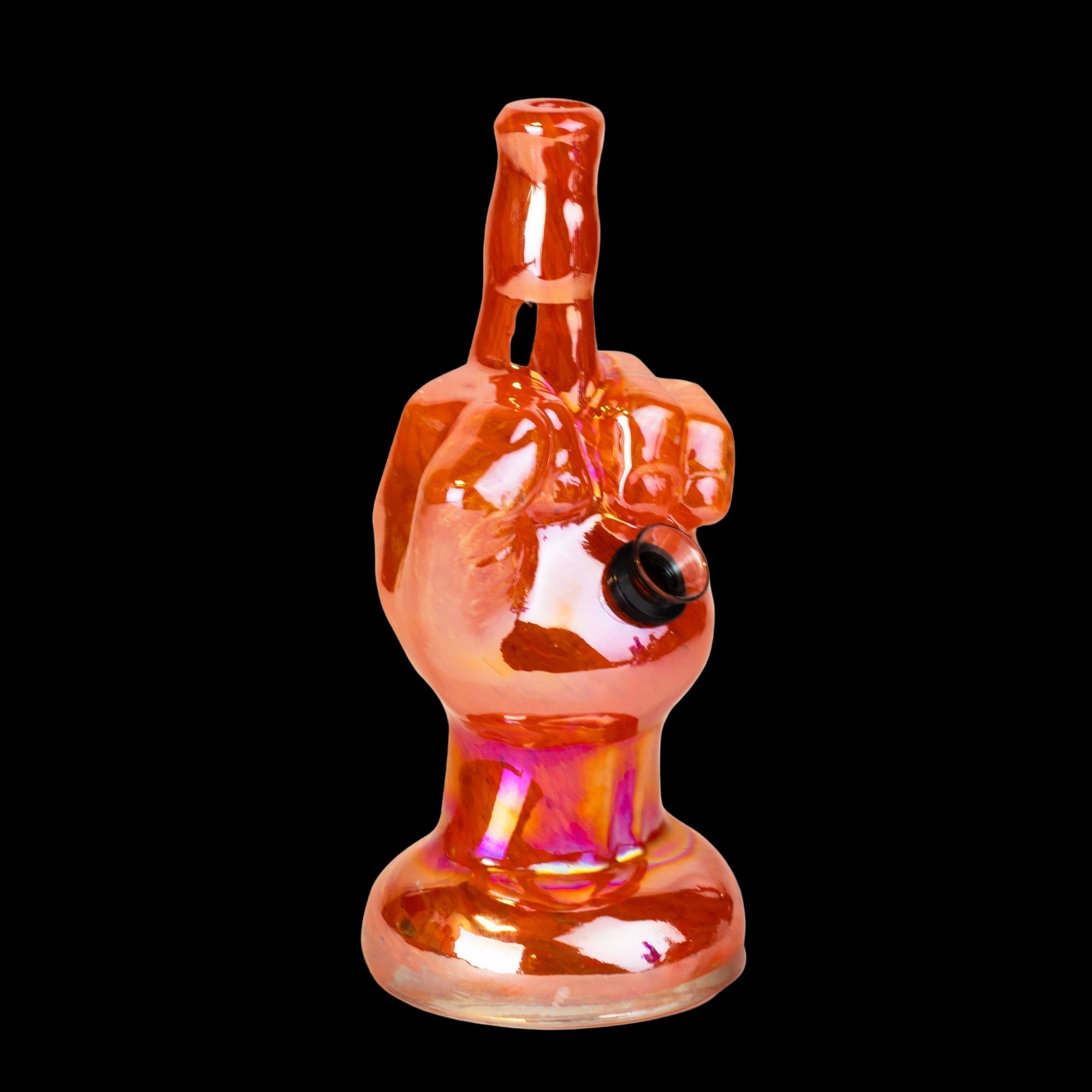 Retro Glass 8" Platinum Metallic Flippin&