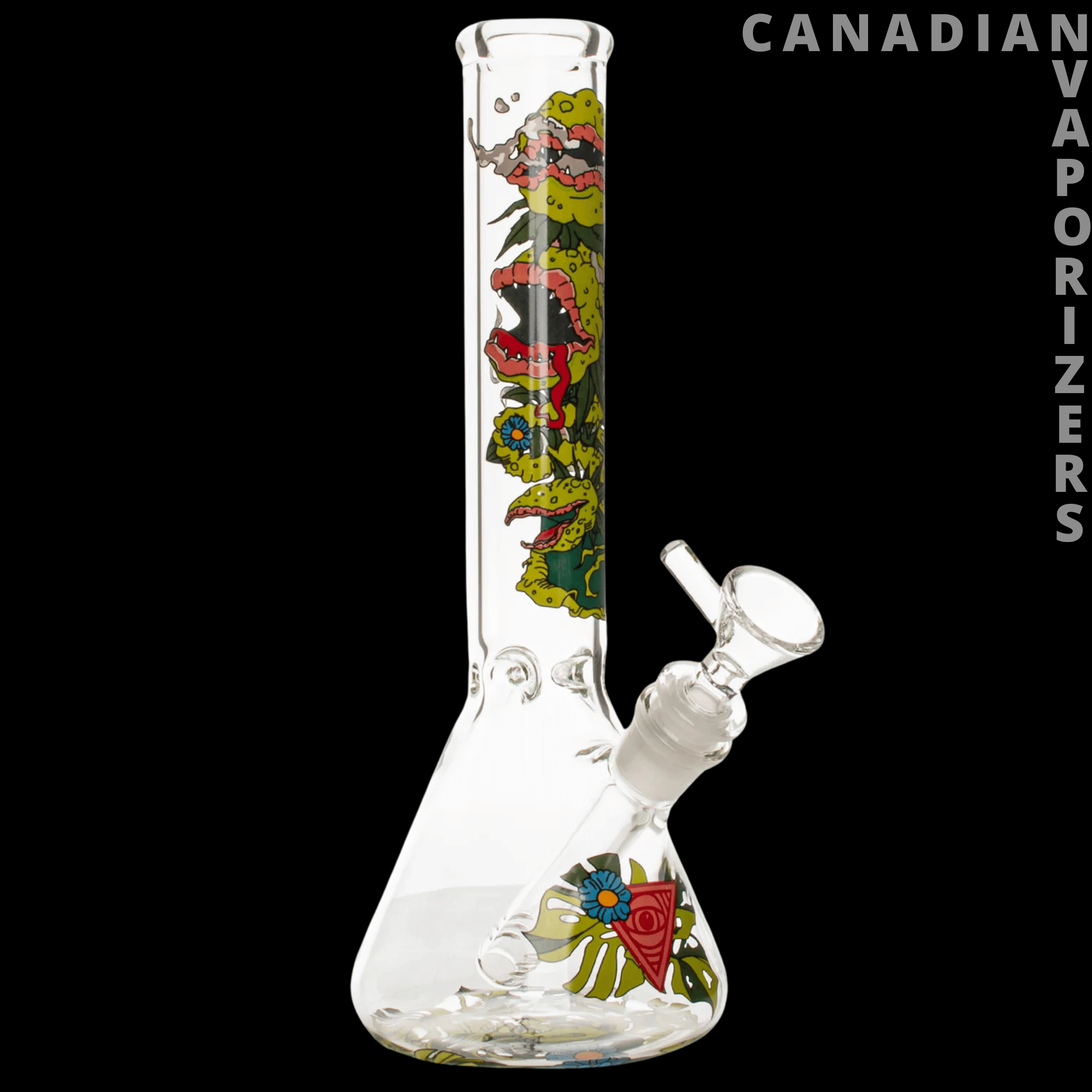 Red Eye Glass 12" Feed Me VFT Water Pipe