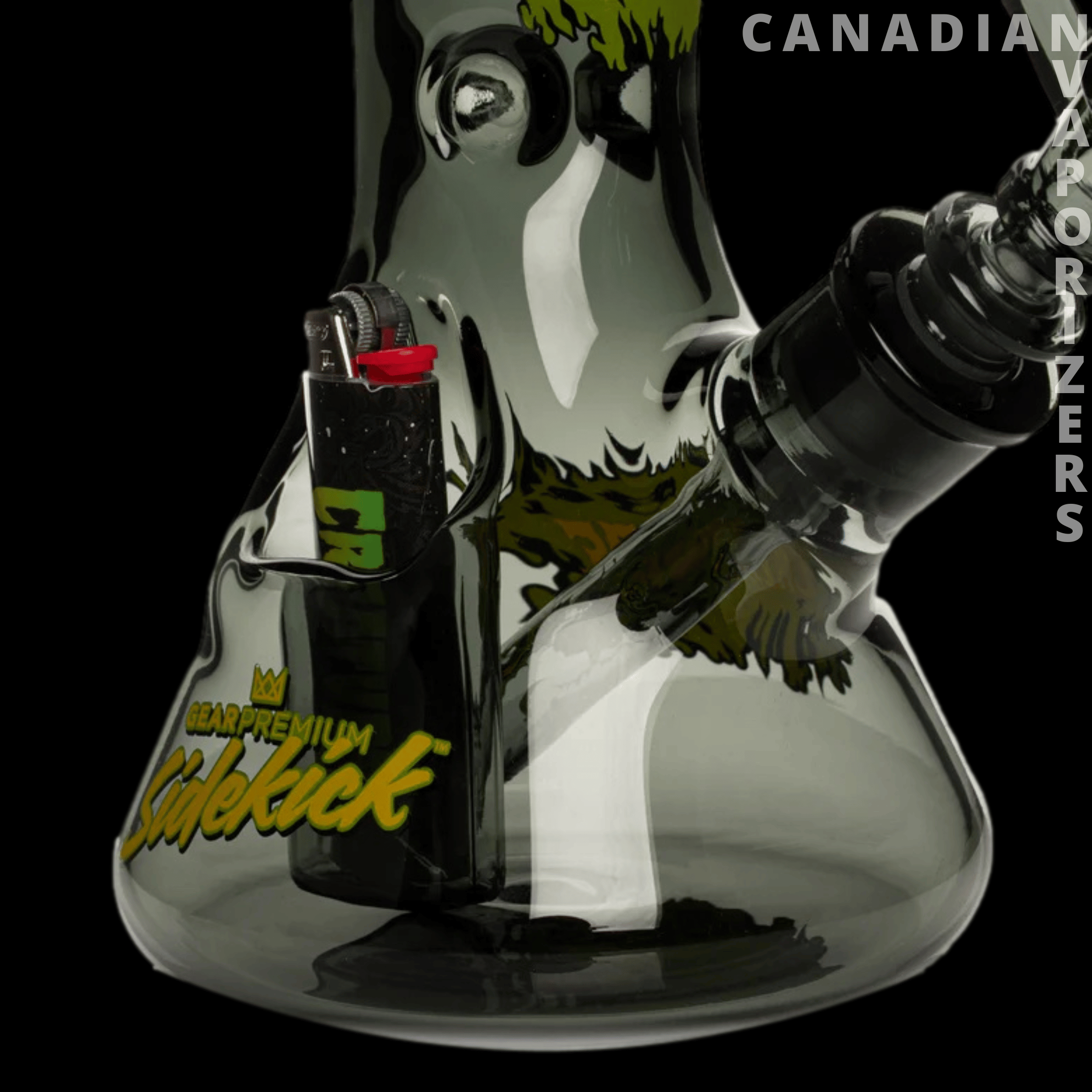 Gear Premium 12" 7mm Thick Hell Sidekick Water Pipe (Limited Edition of 420)