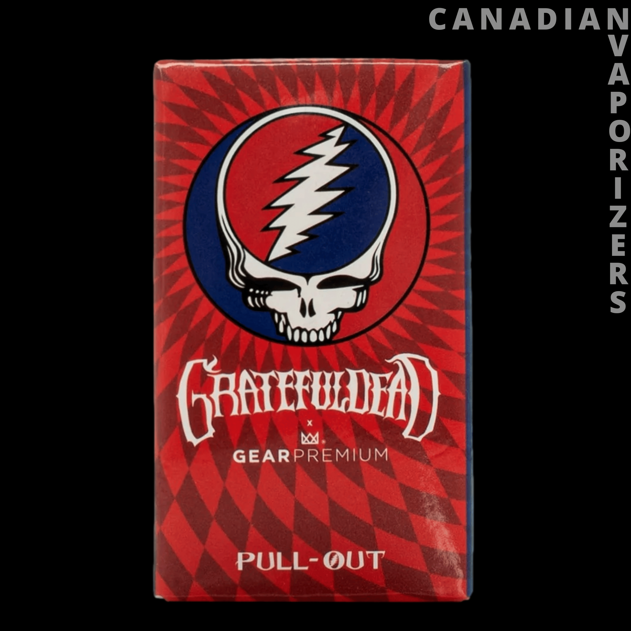 Gear Premium 4.5" Blue & Silver Steal Your Face Spoon Hand Pipe