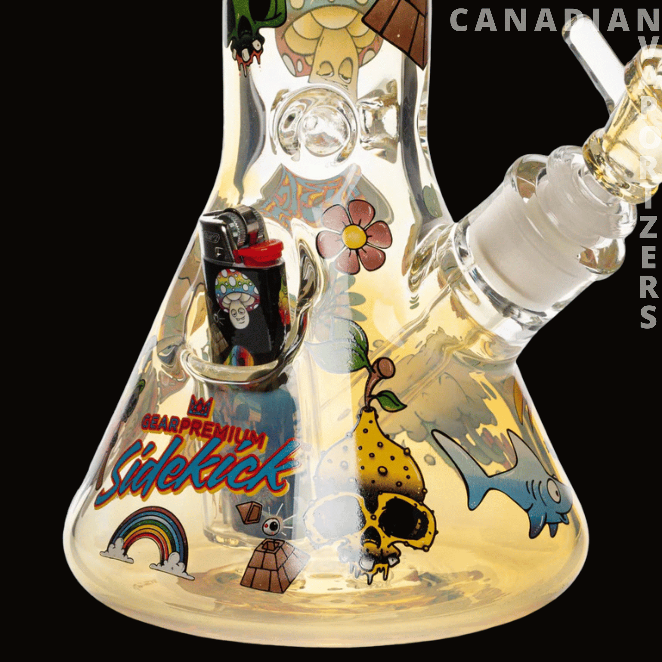 Jerome Baker 12" 7mm Thick Jerome Baker Sidekick Water Pipe