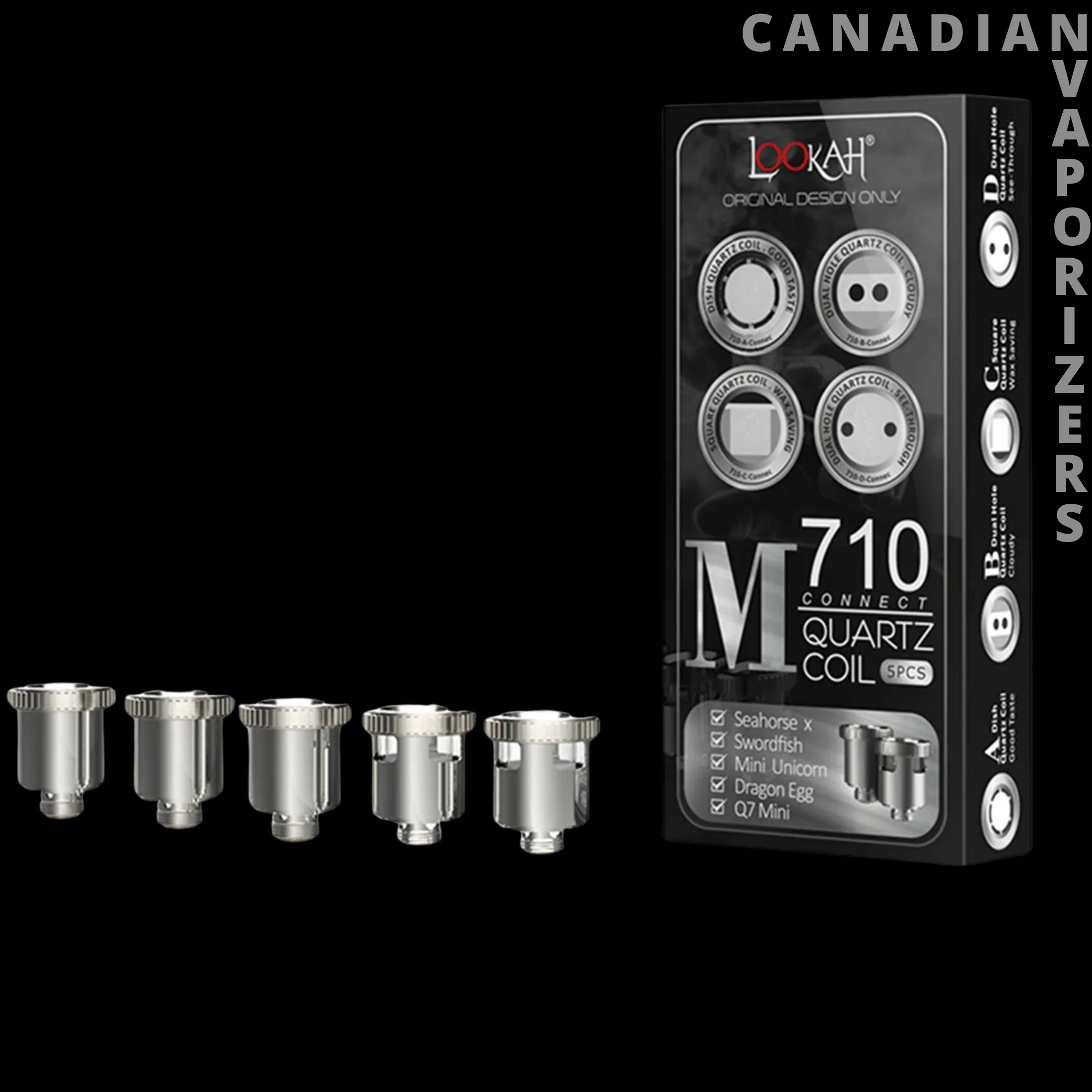 Lookah 710 Quartz Coils (Pack of 5)