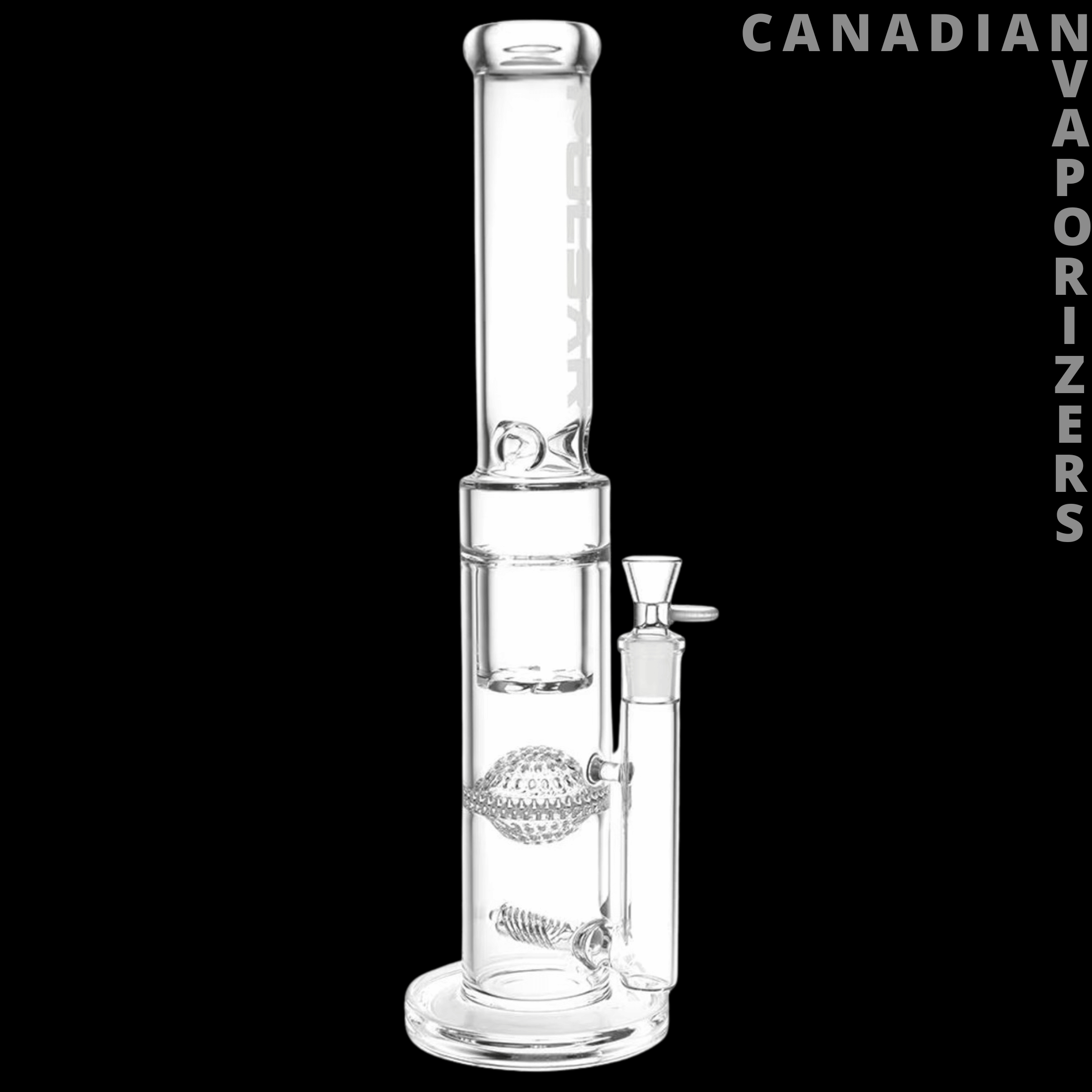 Pulsar Triple Treat Straight Tube Water Pipe - 17"