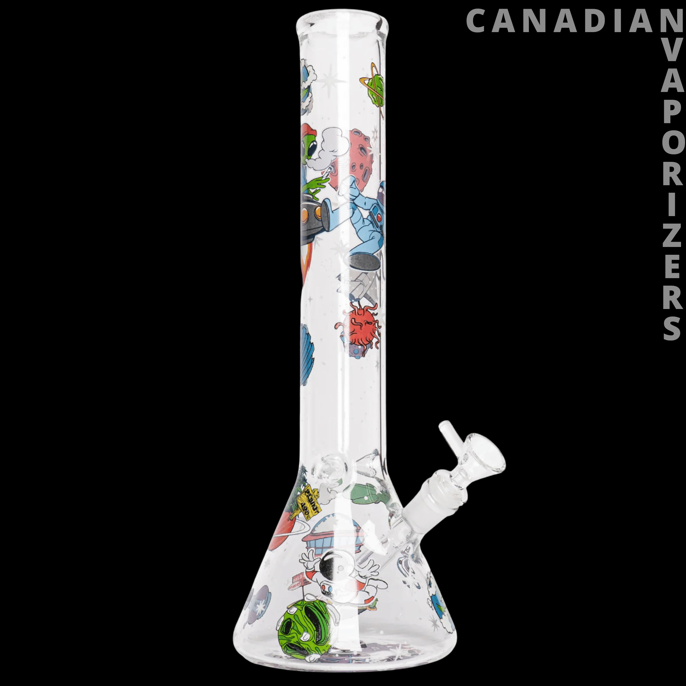 Red Eye Glass 15" Glow-in-the-Dark Lost in Space Water Pipe