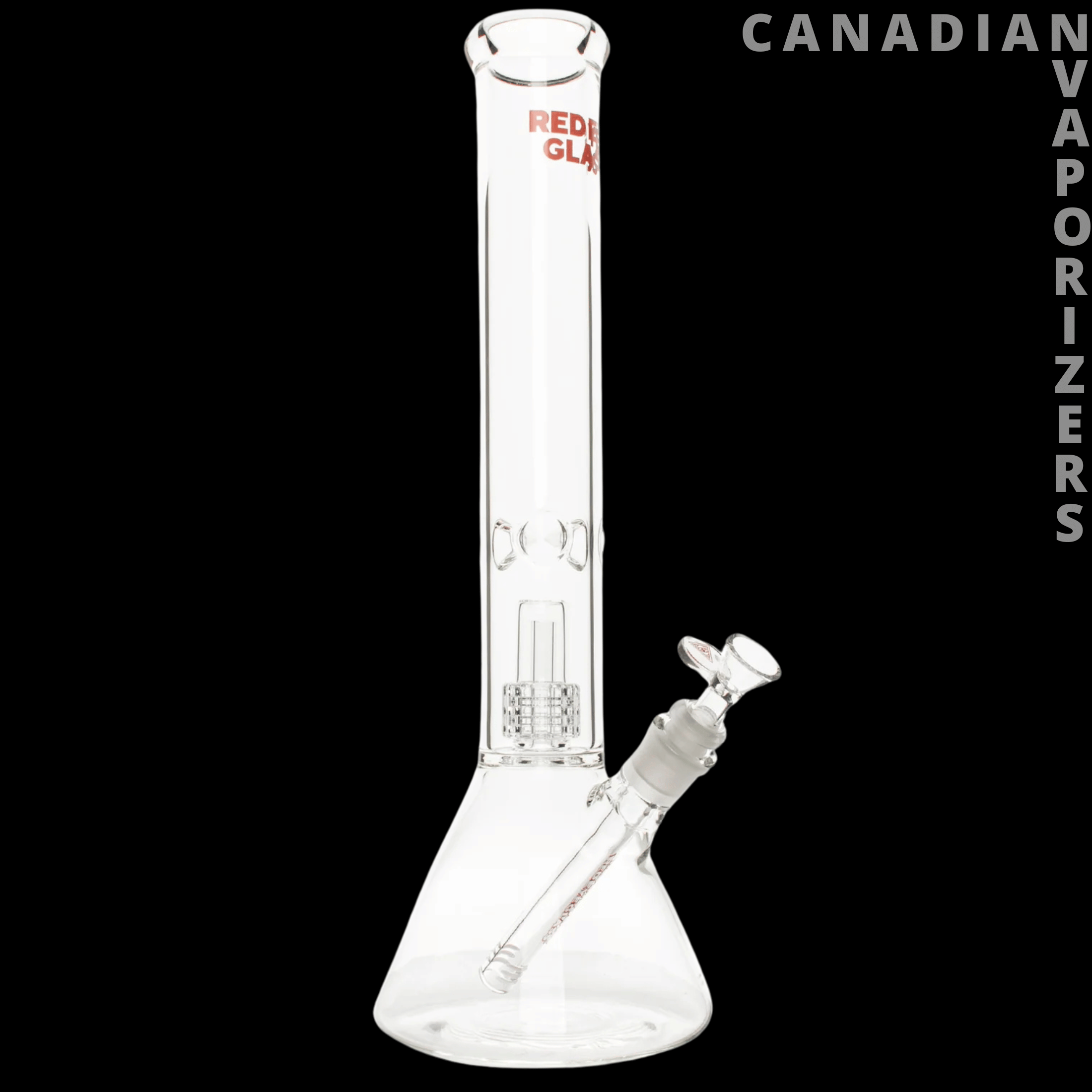 Red Eye Glass 16" Jammer Dual Chamber Matrix Perc Water Pipe