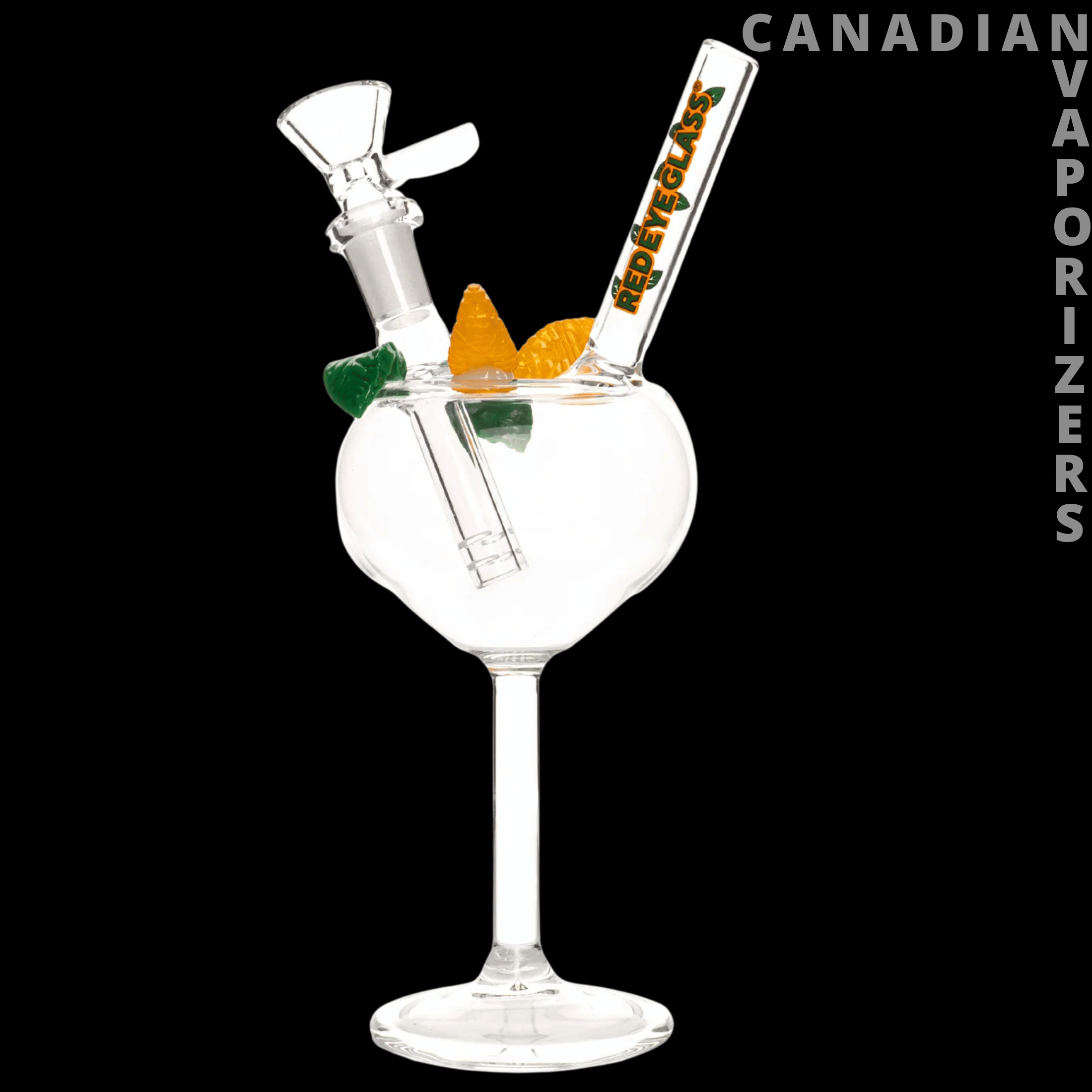 Red Eye Glass 7.5" Sips O&