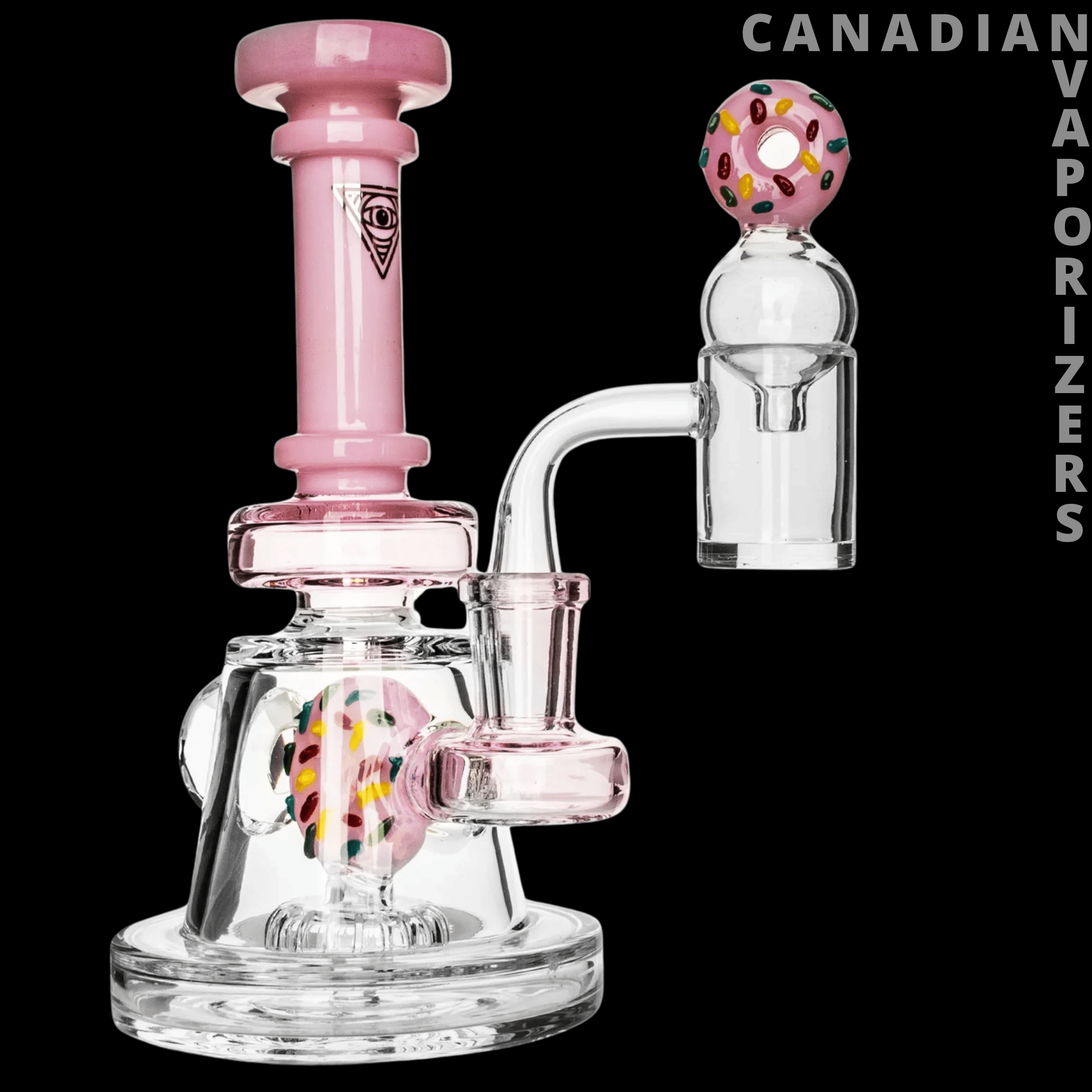 Red Eye Glass 8" Freshly Baked Concentrate Rig Set