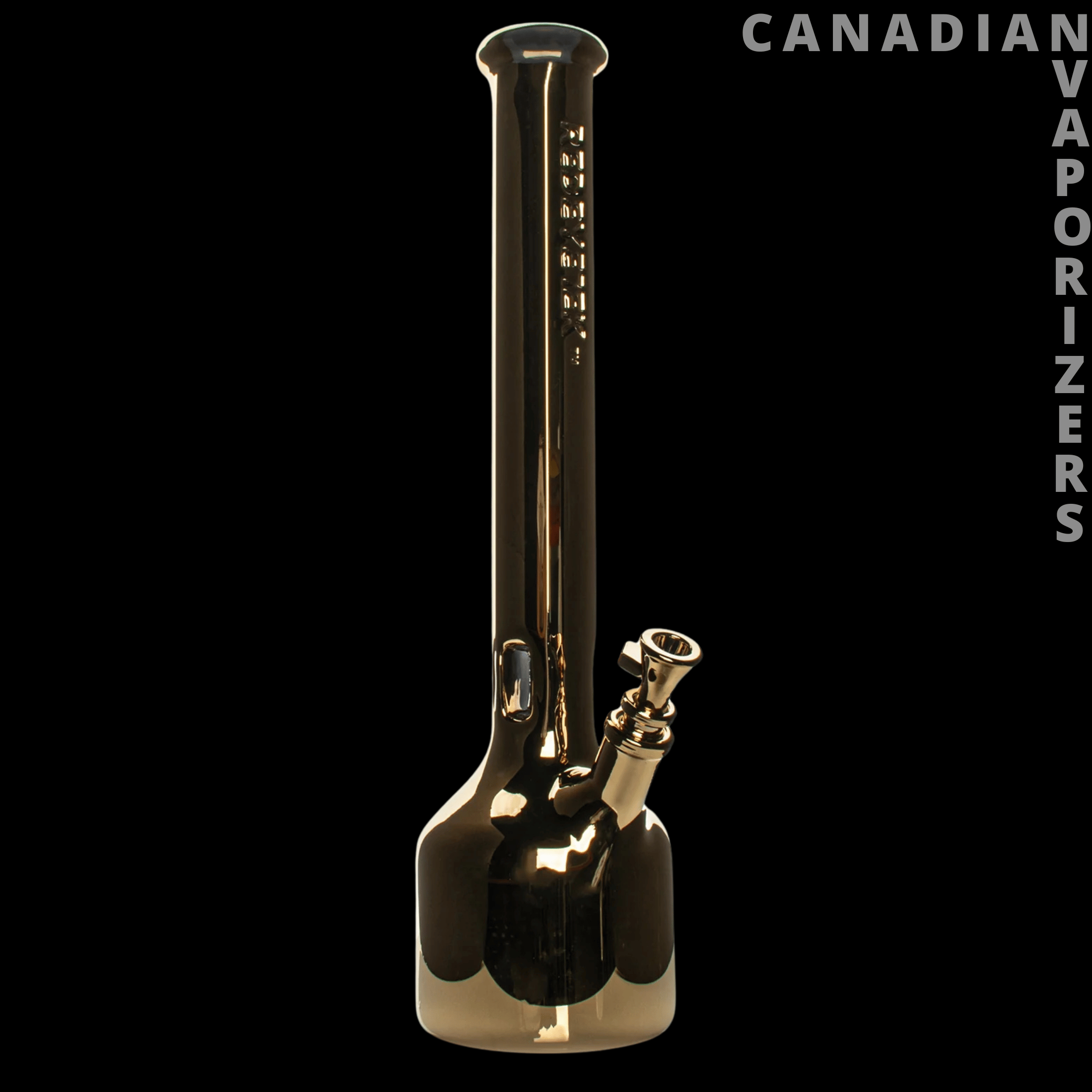 Red Eye Tek 18" 24K Gold Terminator Hex Tube Water Pipe