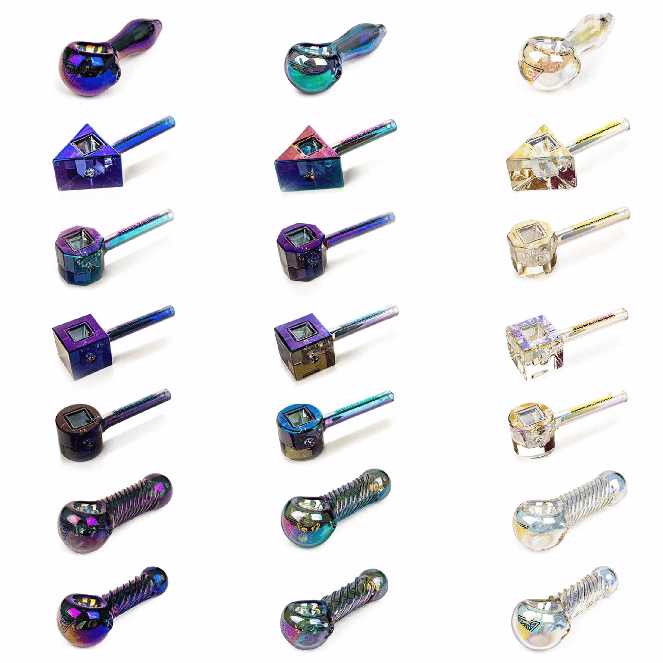 Red Eye Tek Hand Pipe Wholesale Bundle