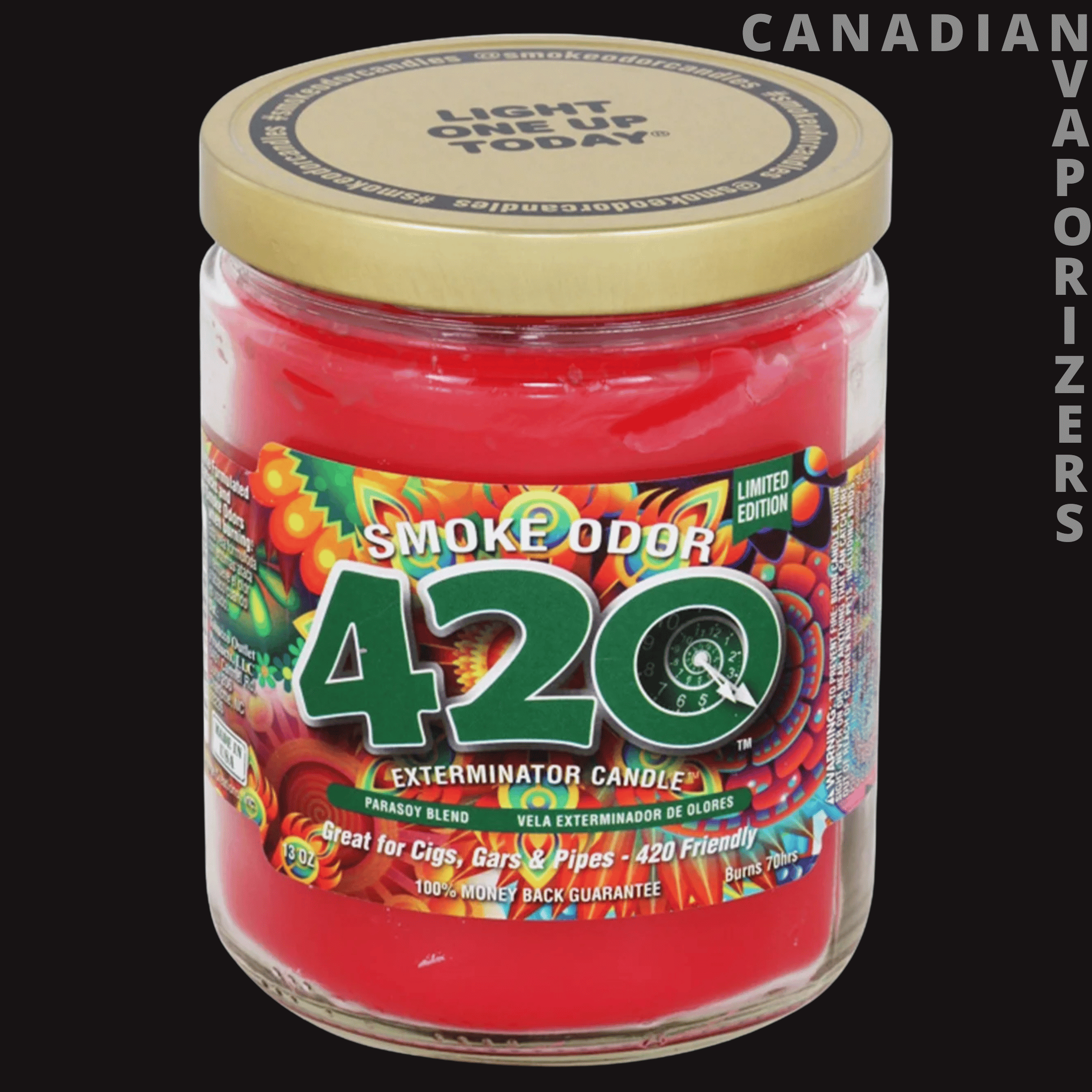 Smoke Odor 13oz 420 Candle