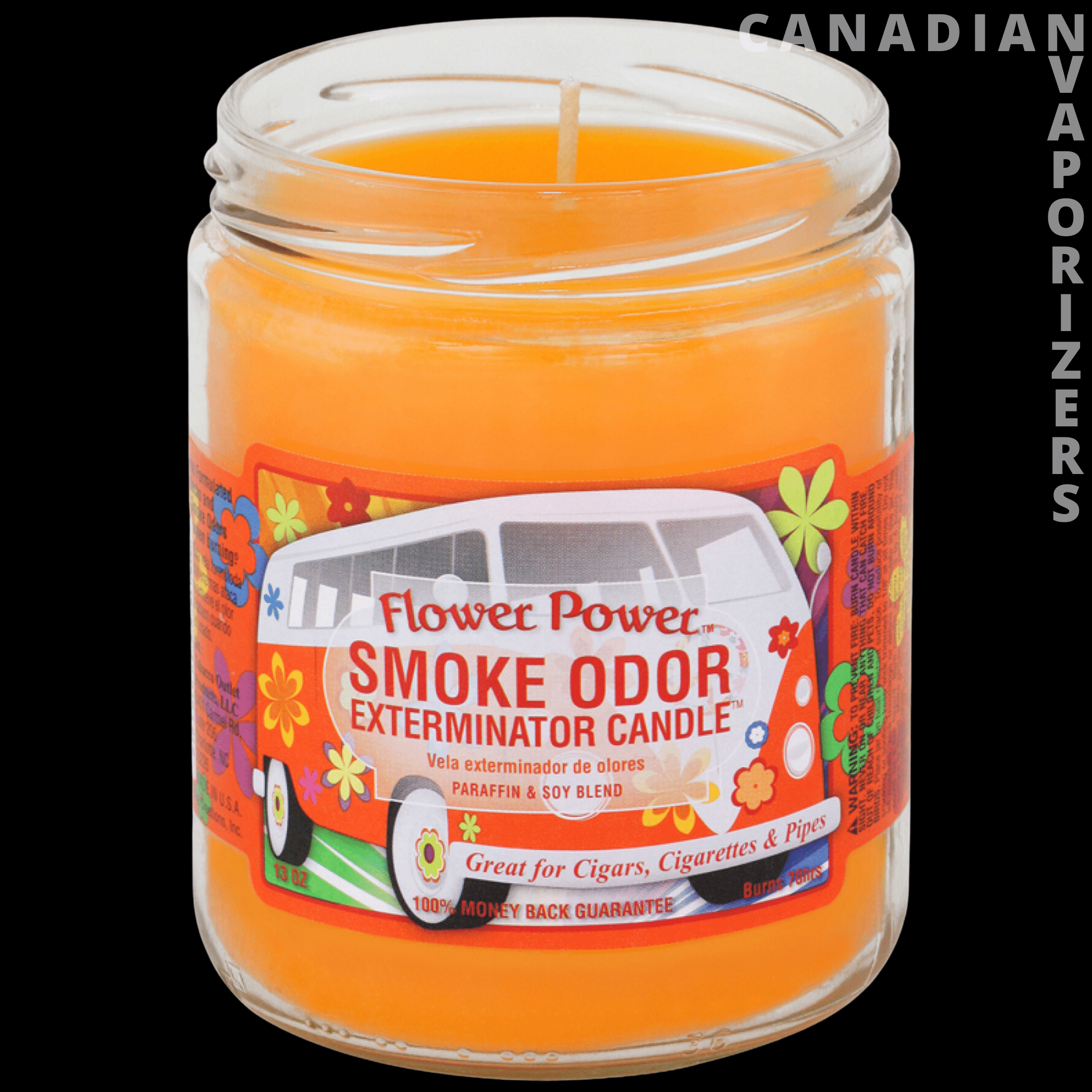 Smoke Odor 13oz Flower Power Candle