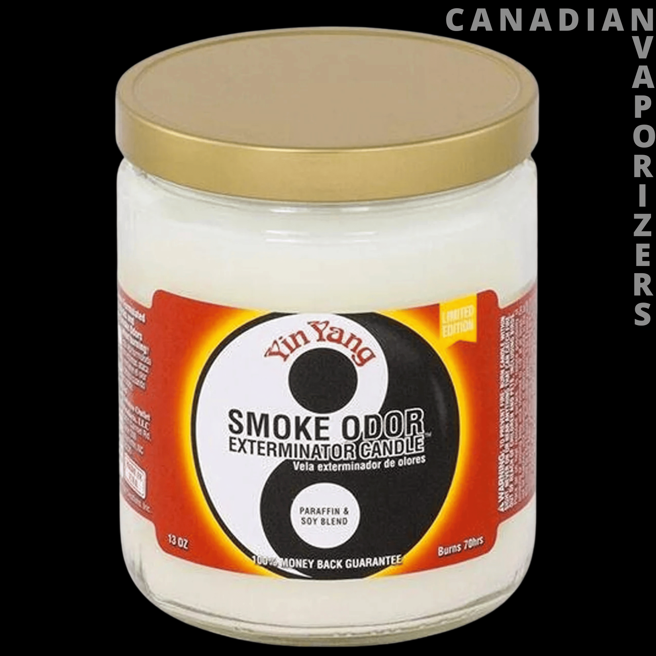 Smoke Odor 13oz Yin Yang Candle