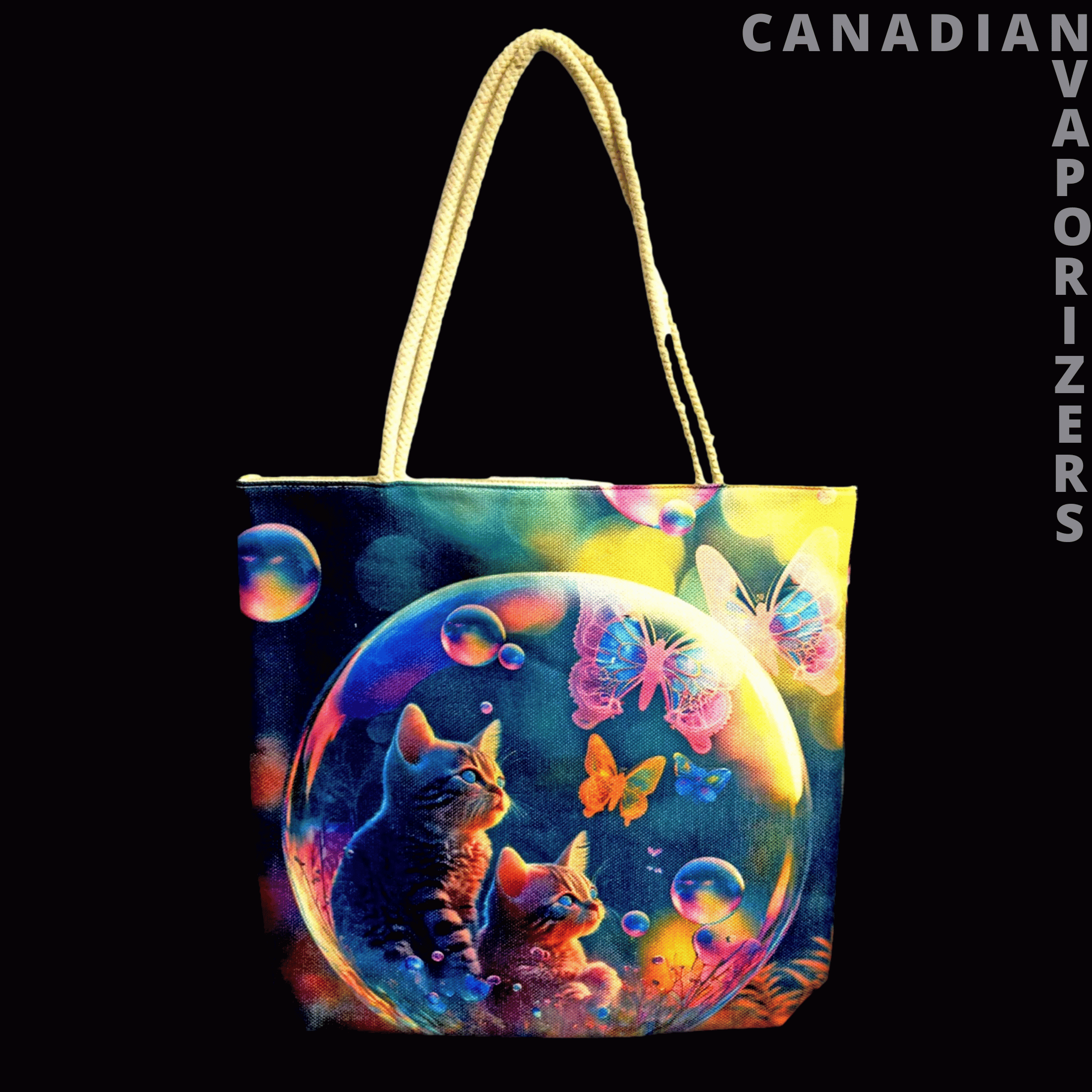 Techno Jute Tote Bag