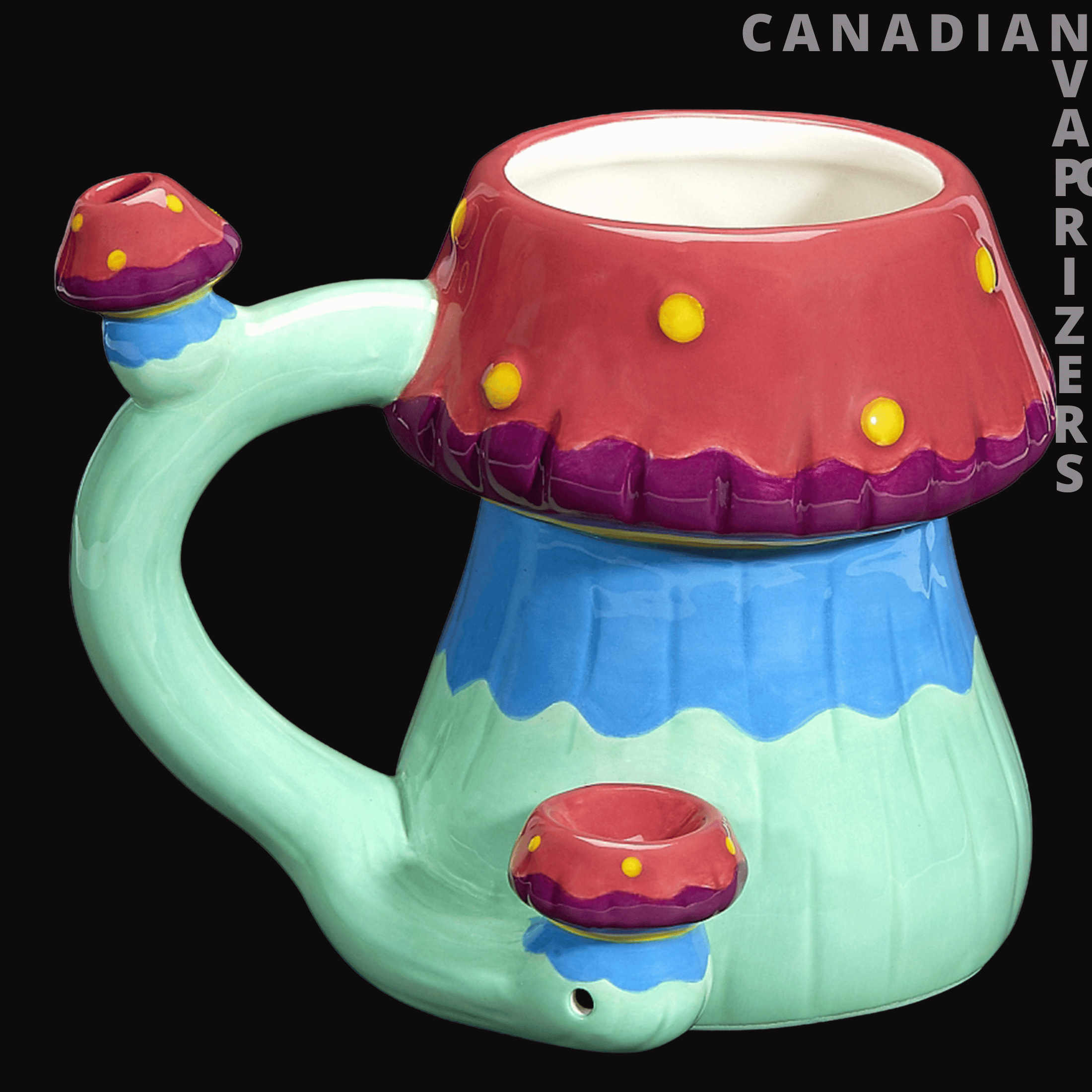 Mushroom Mug Pipe - Canadian Vaporizers