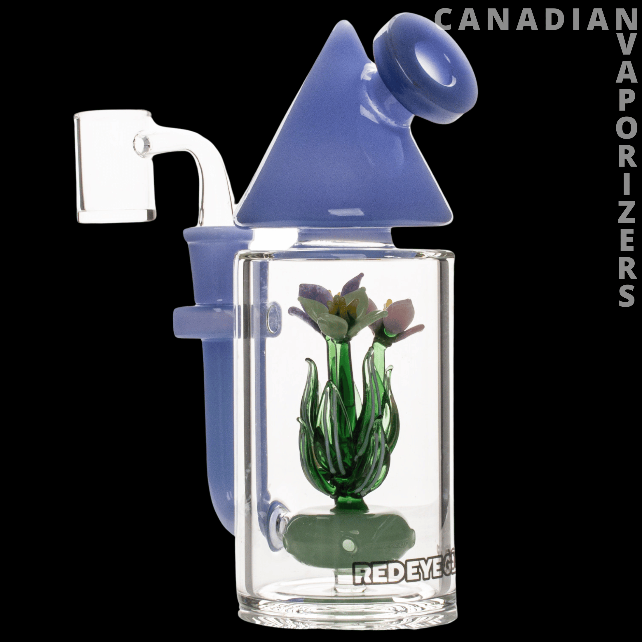 Red Eye Glass 7" Terrarium Concentrate Rig - Canadian Vaporizers