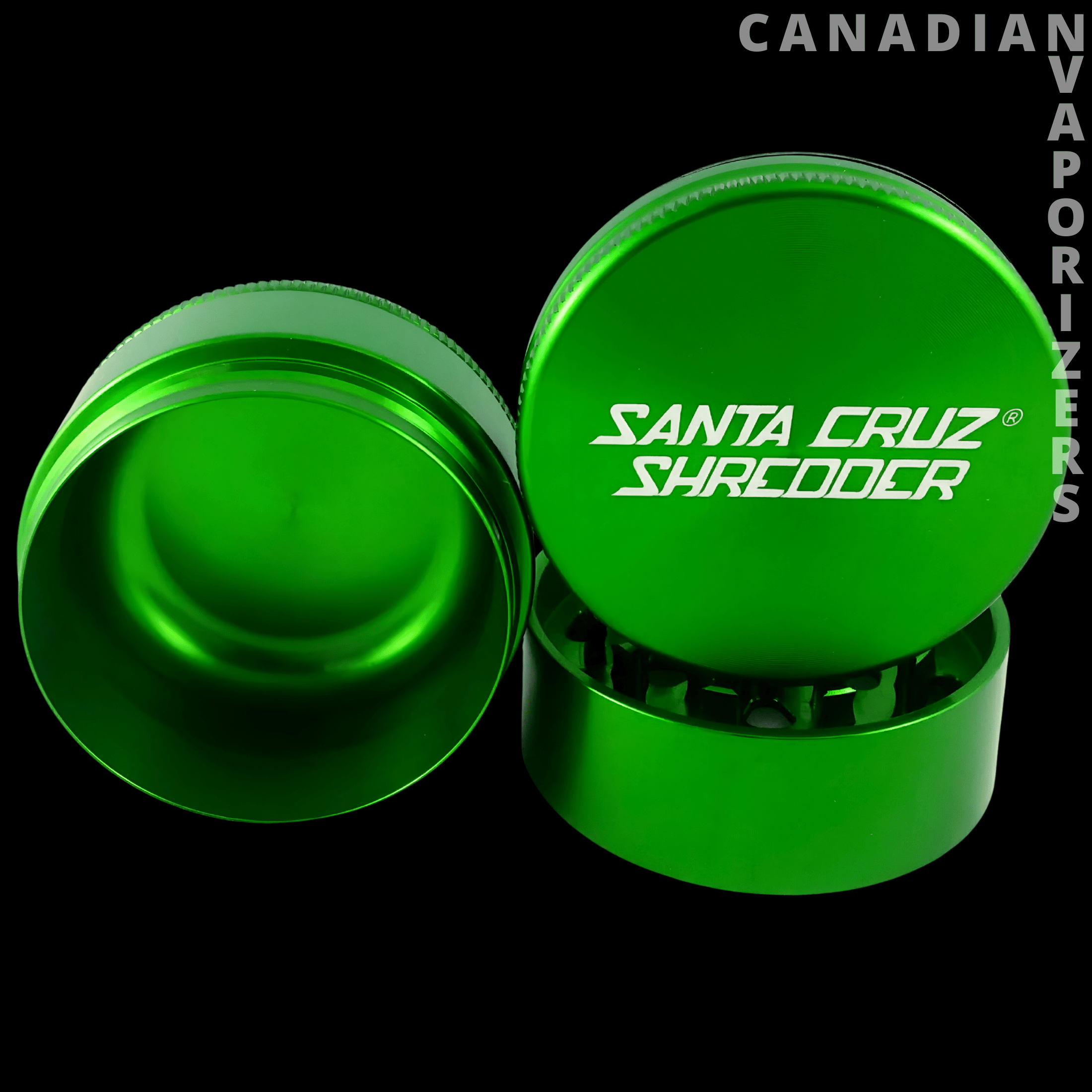 3-Piece Grinder By Santa Cruz Shredder - 2.2" - Canadian Vaporizers