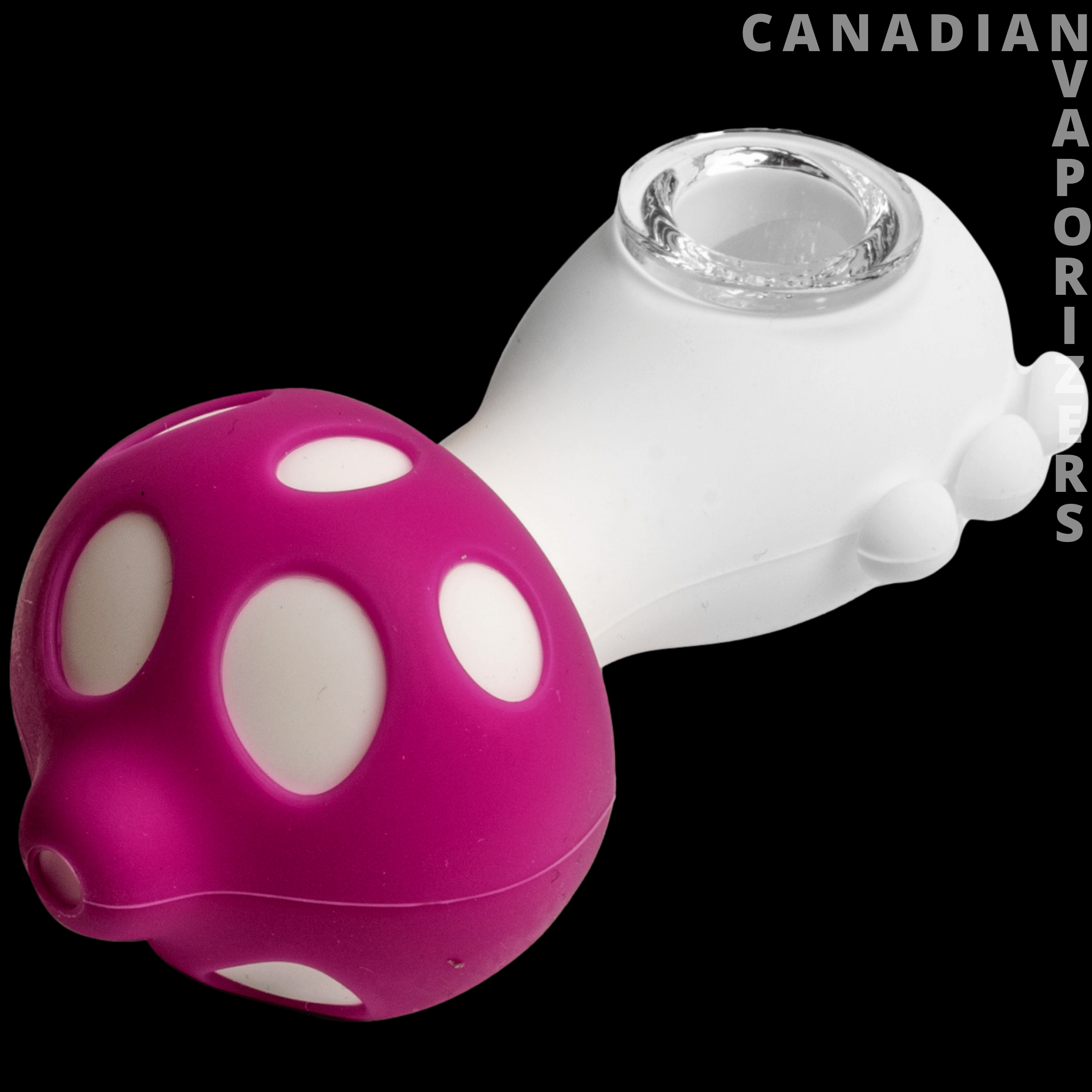 4.5" Mushroom Hand Pipe - Canadian Vaporizers