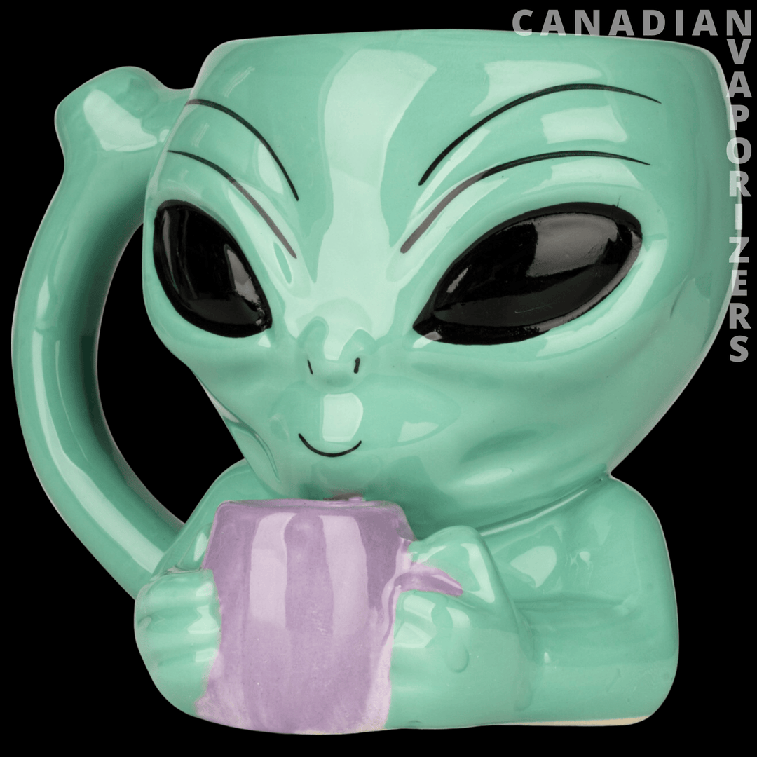 Alien Mug Pipe - Canadian Vaporizers