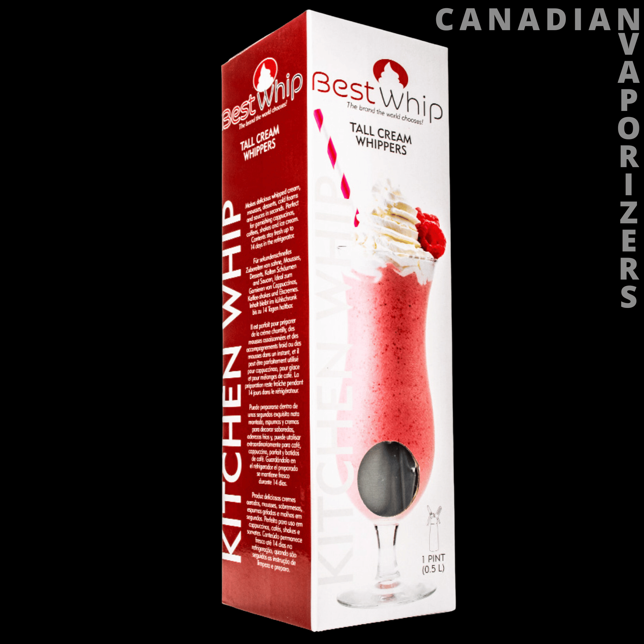 Best Whip | Kitchen Whip Aluminum Dispenser - Canadian Vaporizers