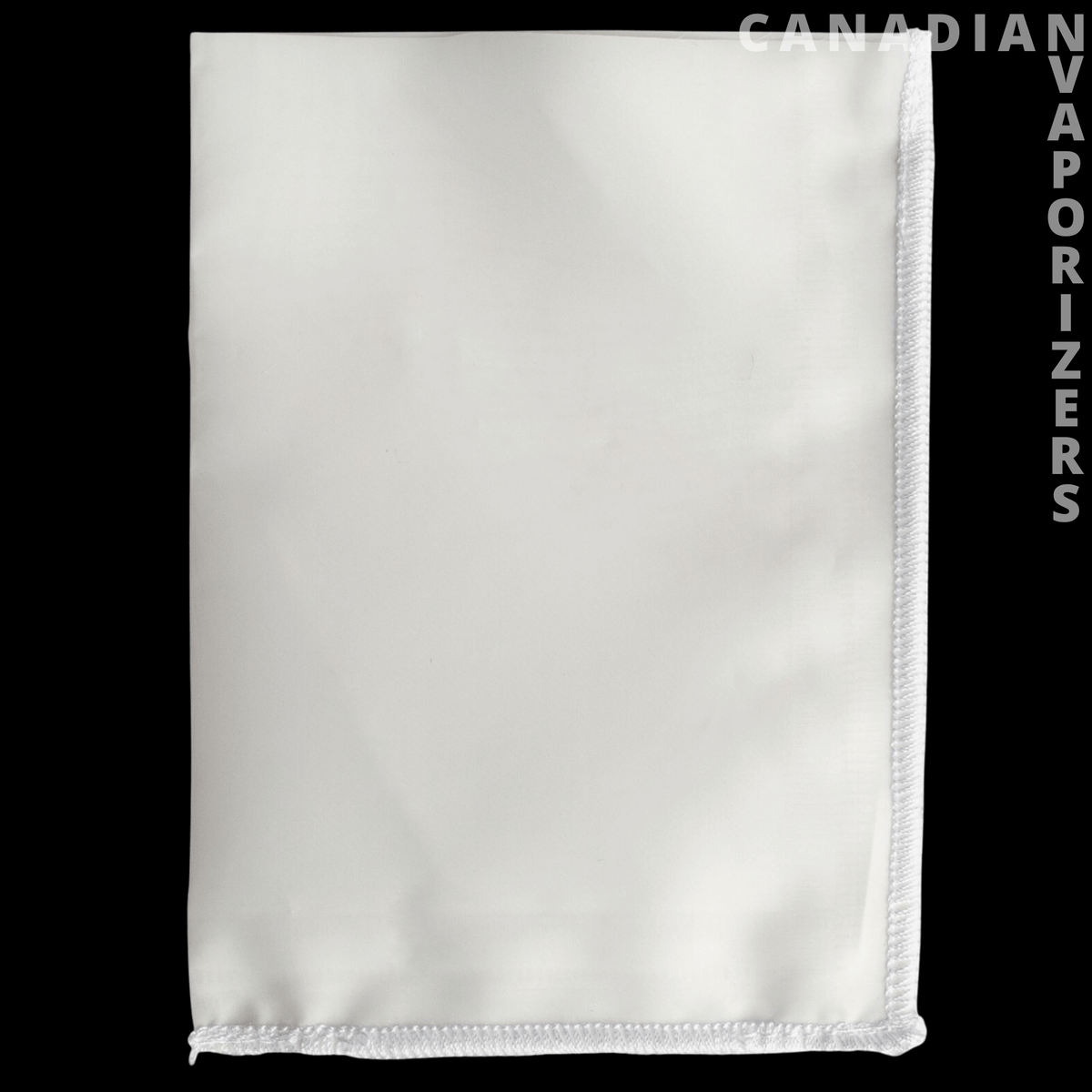 BoldTBags 5 Gallon Boldtbags (Pack of 4) - White rectangular 5-gallon filter bag with fine mesh fabric and stitched edges.