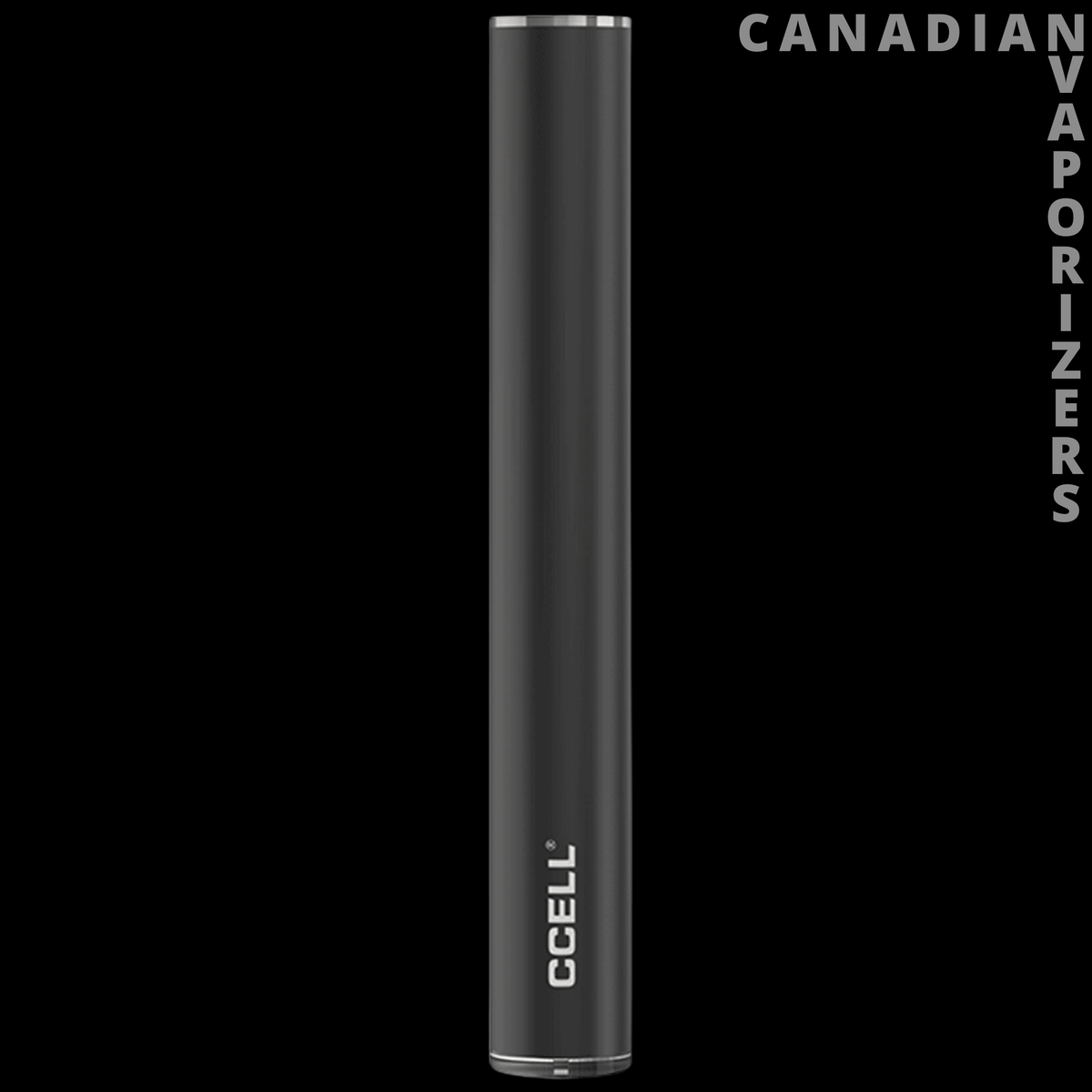 CCELL M3B Plus 510 Battery - Slim black CCELL M3B Plus 510 battery with a cylindrical body and discreet side branding.