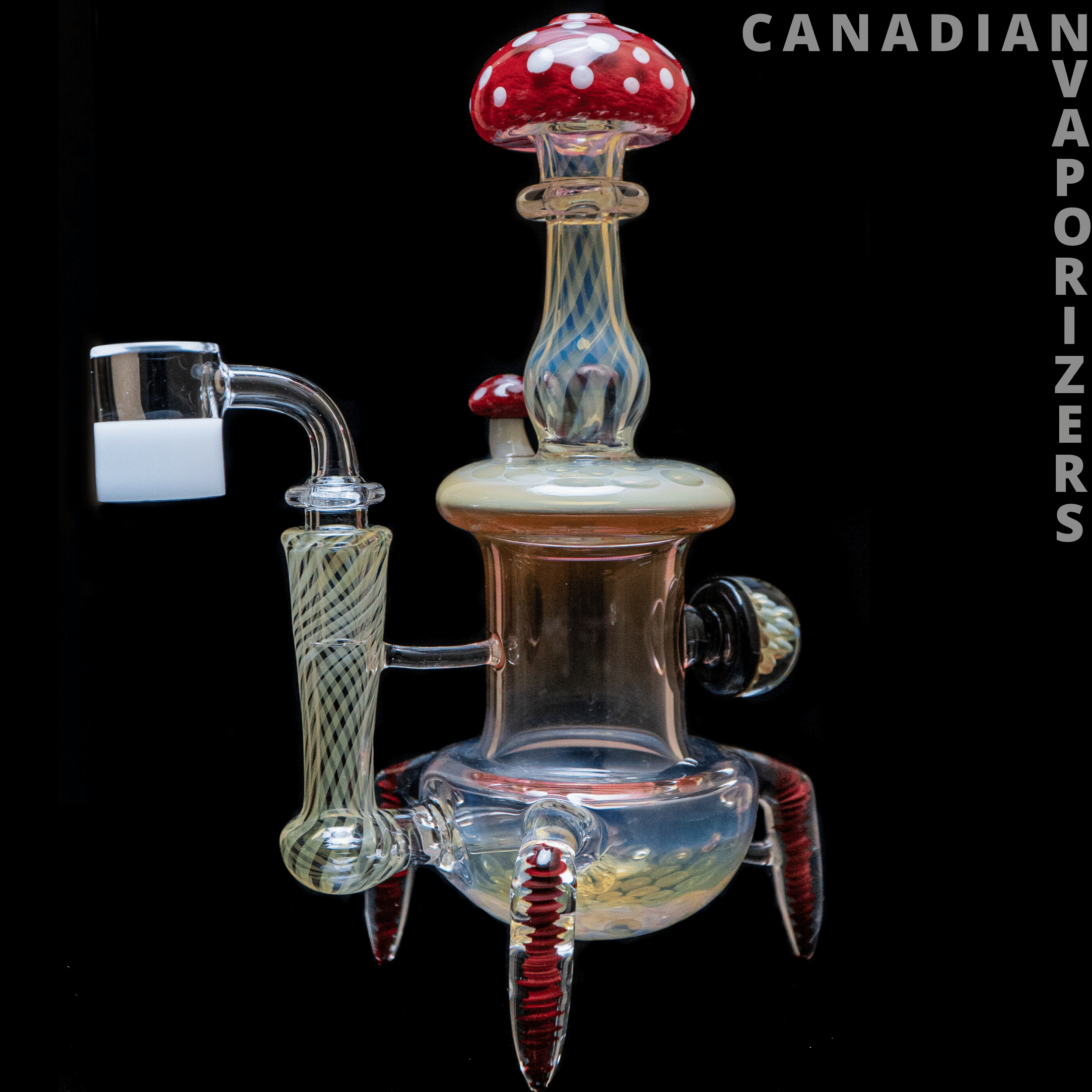 Eckardt Glass Mushroom - Canadian Vaporizers