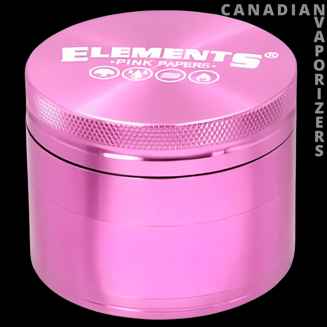 Elements Pink Grinder - Canadian Vaporizers