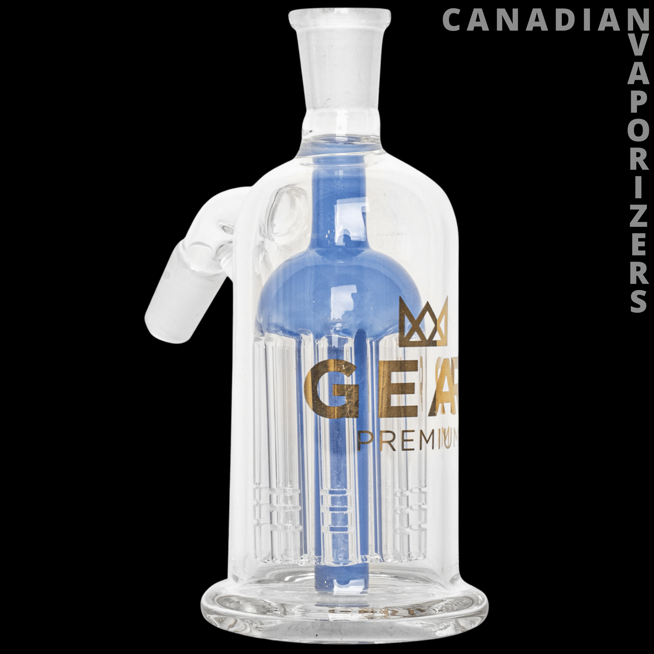 Gear Premium 14mm 45 Degree Ash Catcher W/8-Arm Tree Perc - Canadian Vaporizers