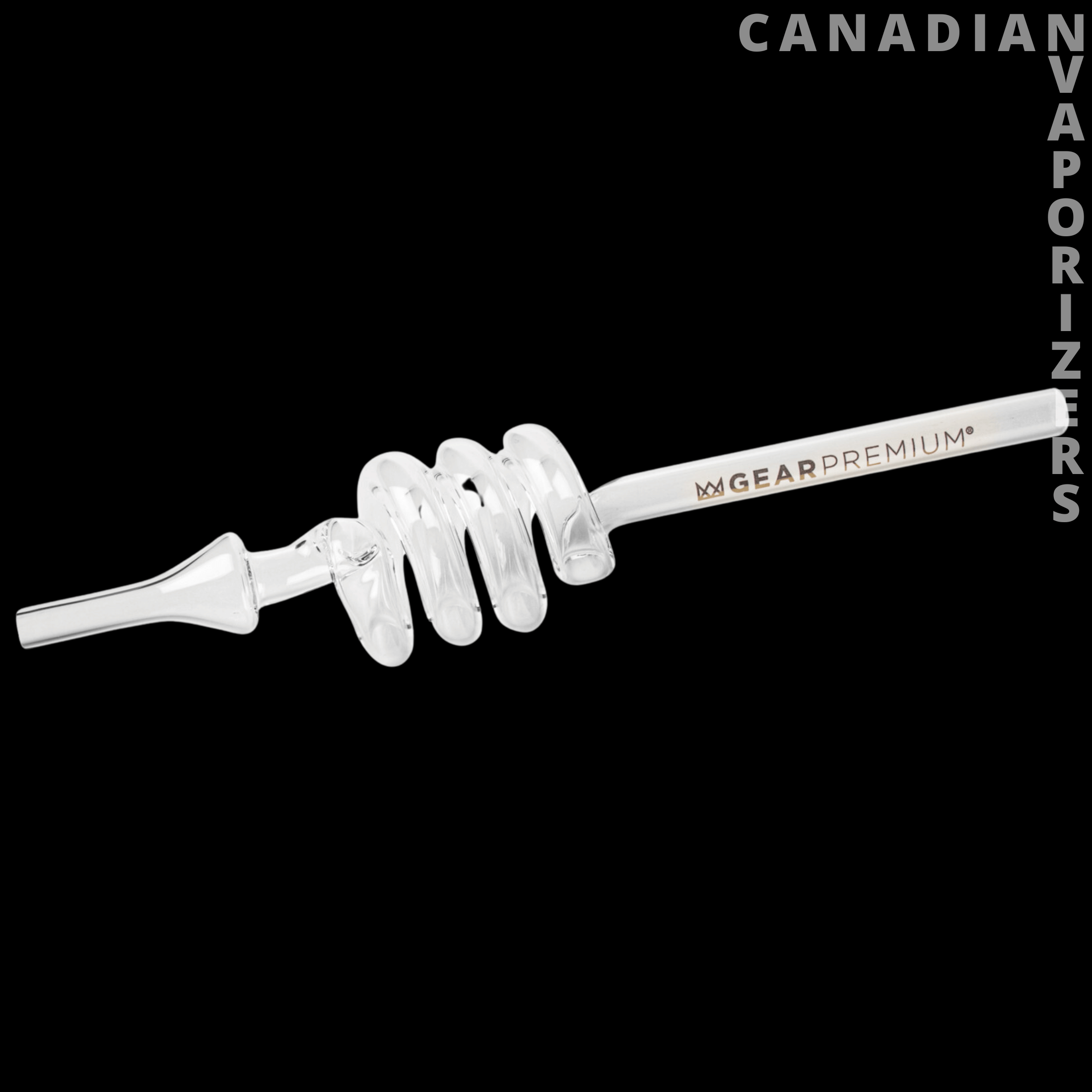 Gear Premium 8.5" Coil Concentrate Collector - Canadian Vaporizers