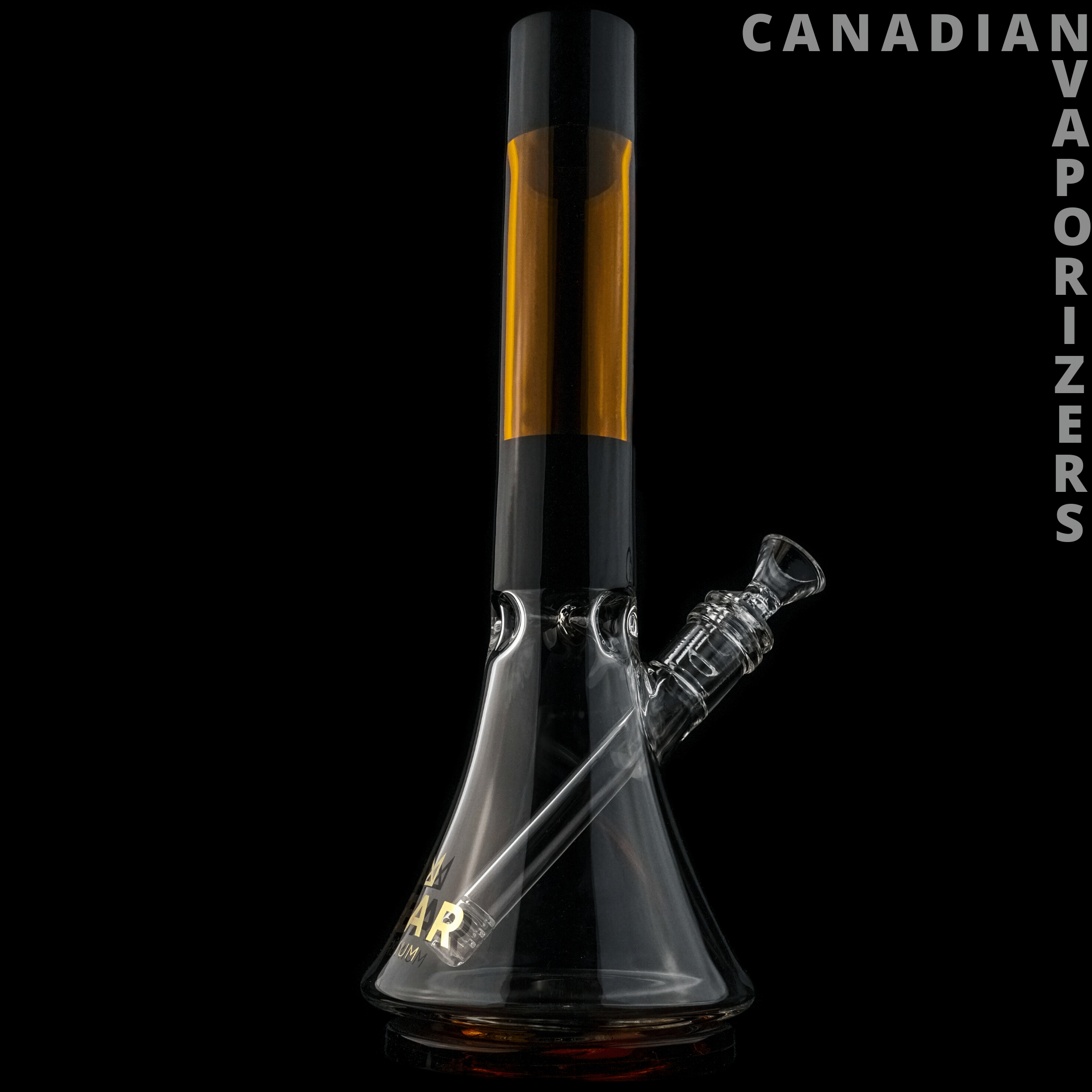 Gear Premium | Yellow 13" Hylton Beaker Tube - Canadian Vaporizers