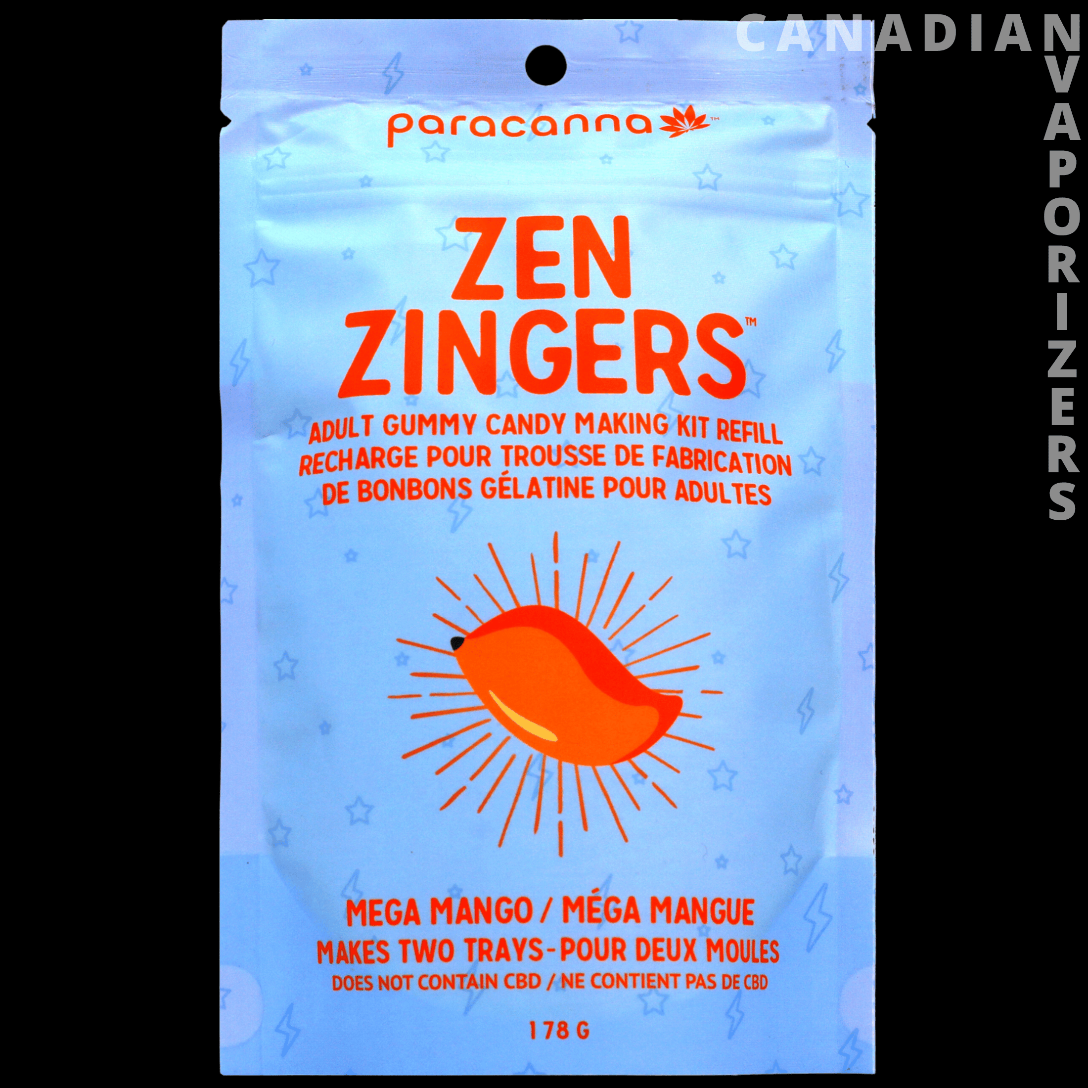 Paracanna Zen Zingers Gummy Mix Refill - Canadian Vaporizers