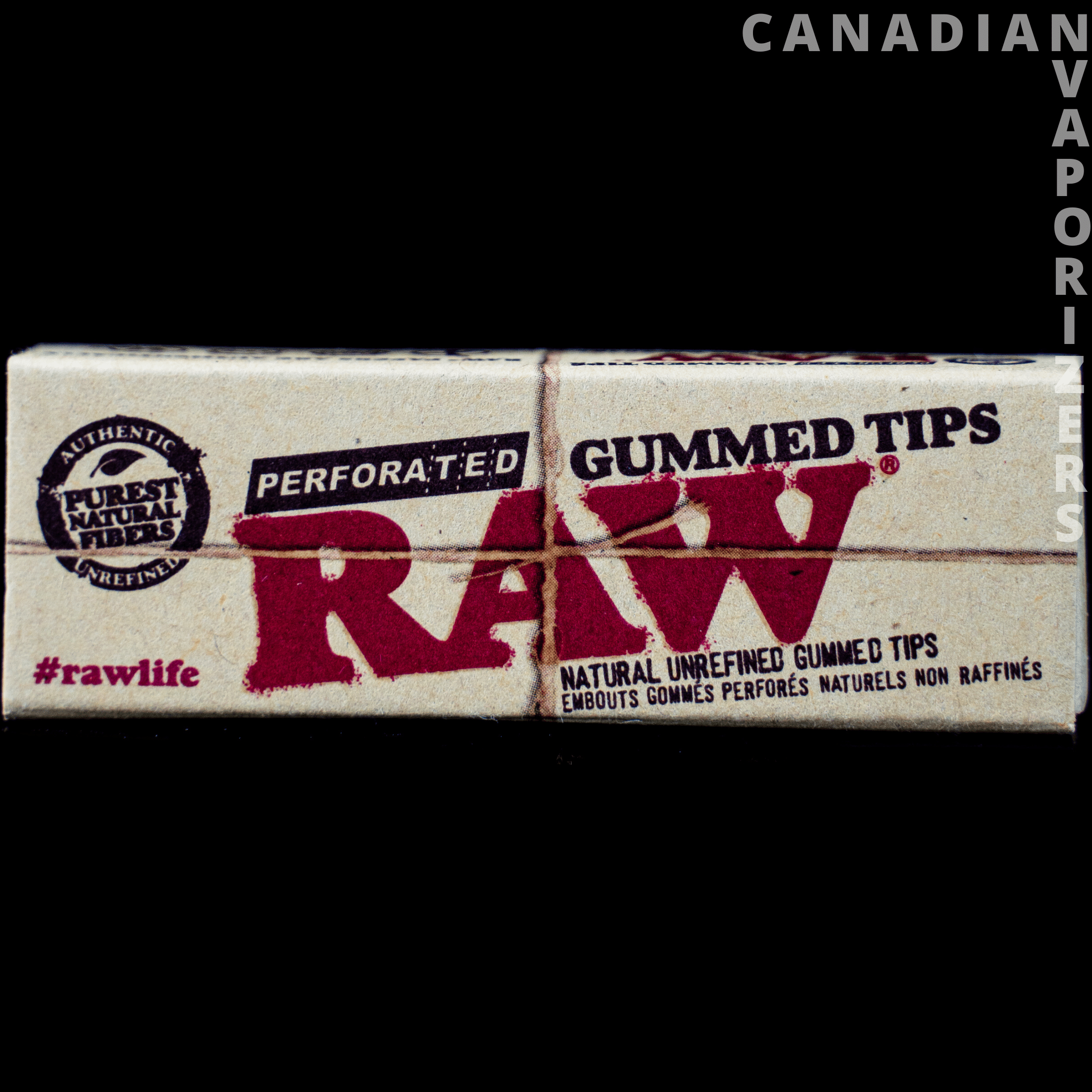 RAW TIPS – GUMMED PERFORATED - Canadian Vaporizers
