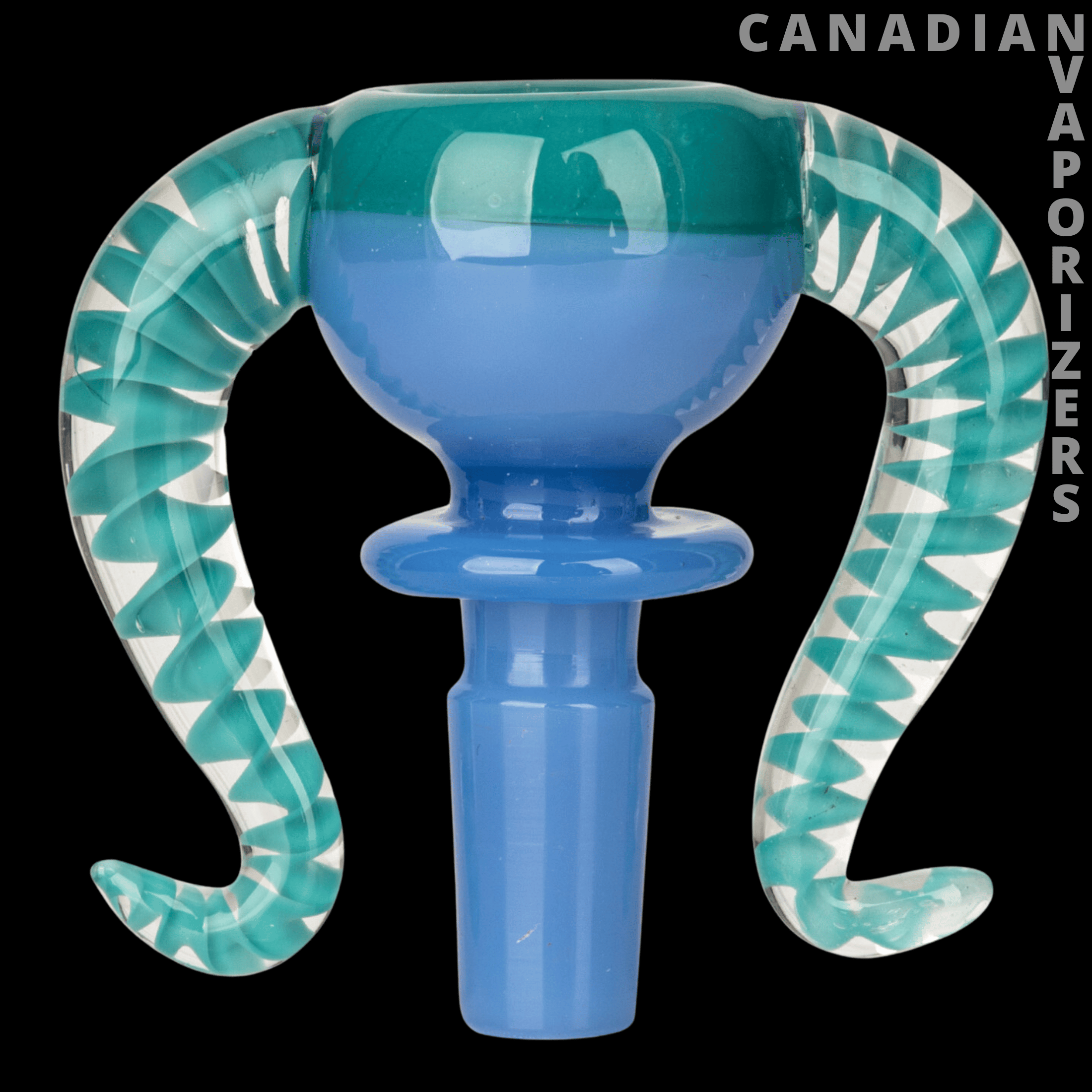 Red Eye Glass 14mm & 19mm Double Helix Pull-Out - Canadian Vaporizers