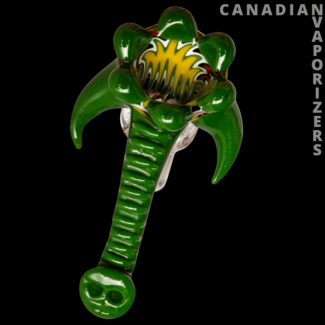 Red Eye Glass 14mm Elephant Trunk Cone Pull-Out - Canadian Vaporizers