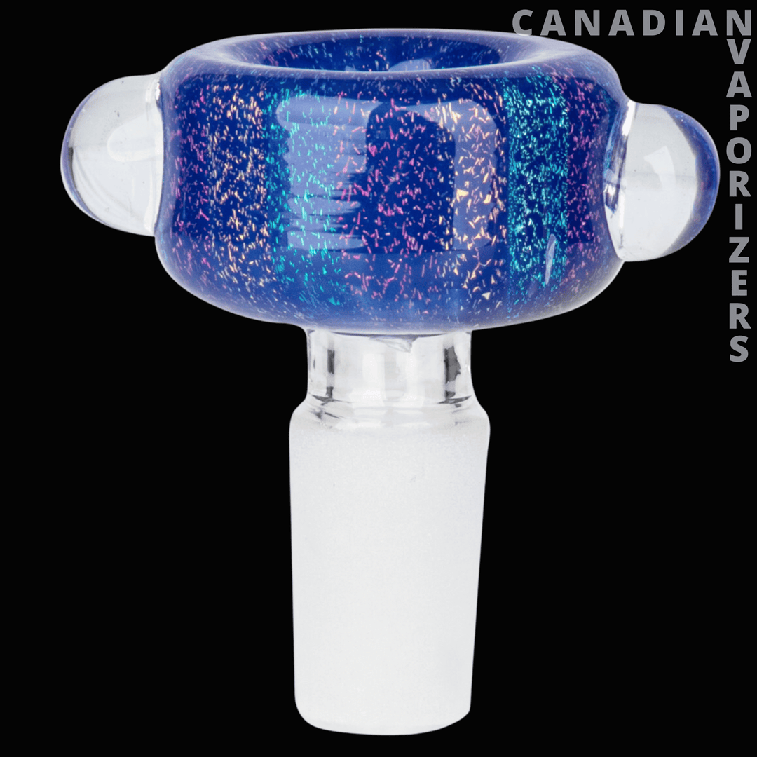 Red Eye Glass 14mm Glimmer Push Bowl Pull-Out - Canadian Vaporizers