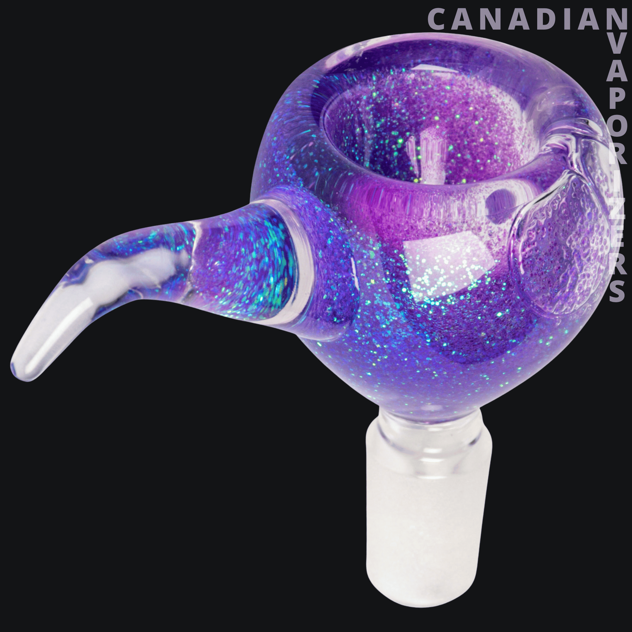 Red Eye Glass 14mm Sparkle Liquid Pull-Out - Canadian Vaporizers
