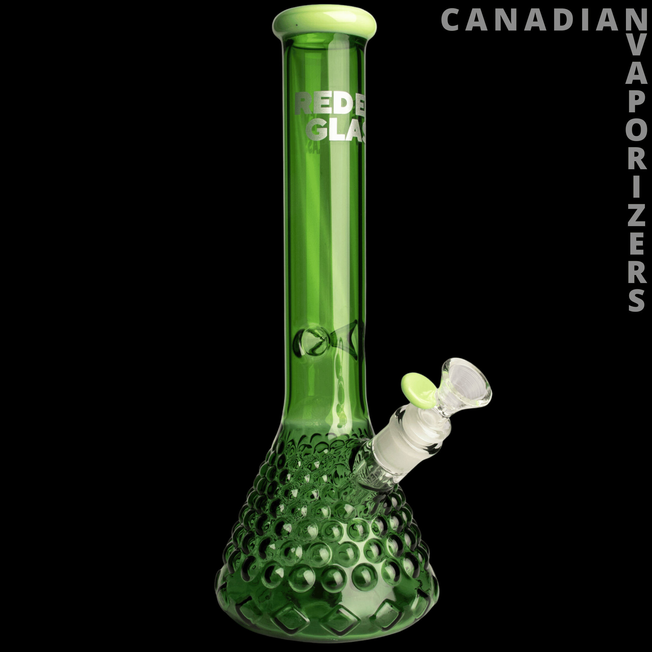 Red Eye Glass 15" Hera Beaker Base Water Pipe - Canadian Vaporizers