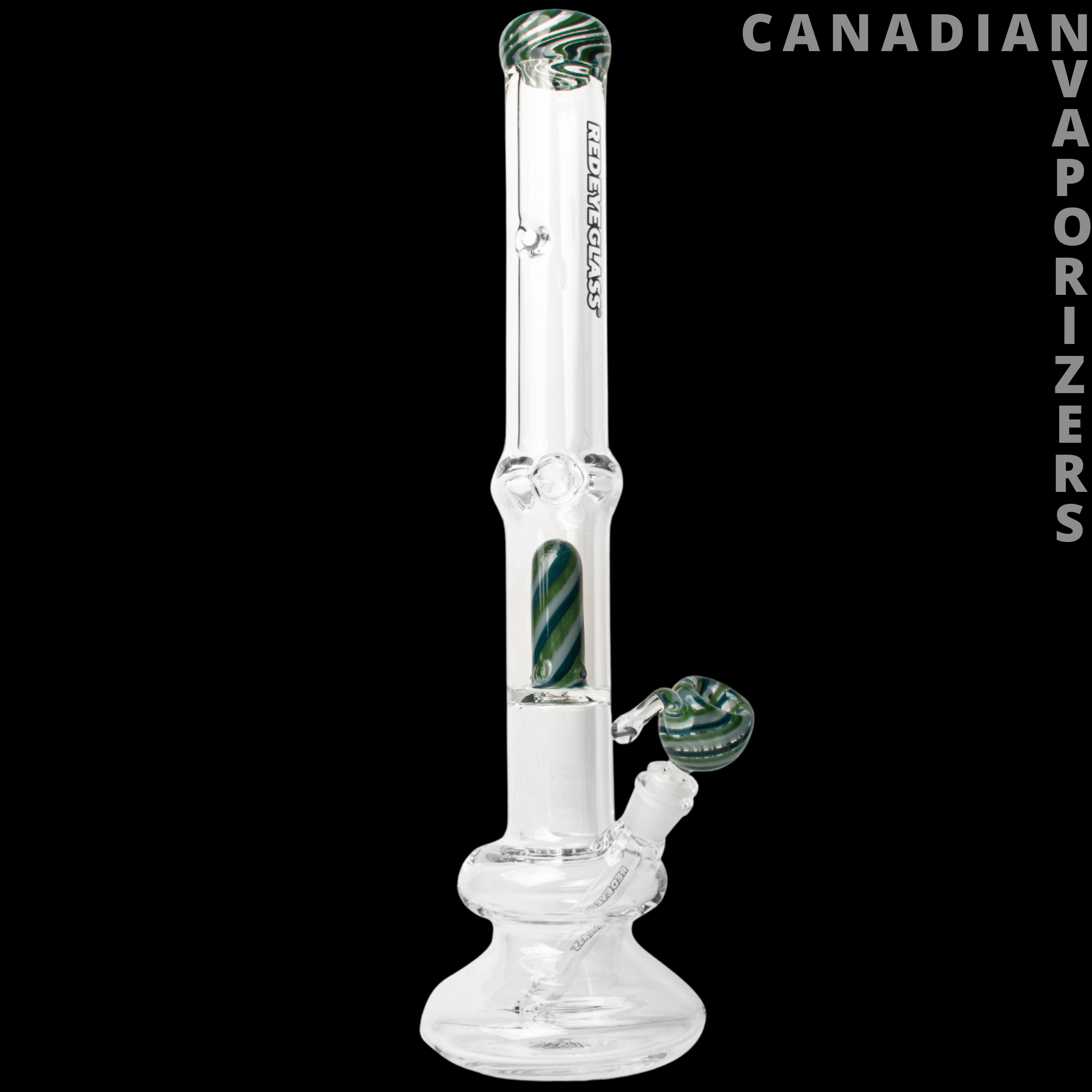 Red Eye Glass | 20" 7mm Thick Carrera Perc Tube - Canadian Vaporizers