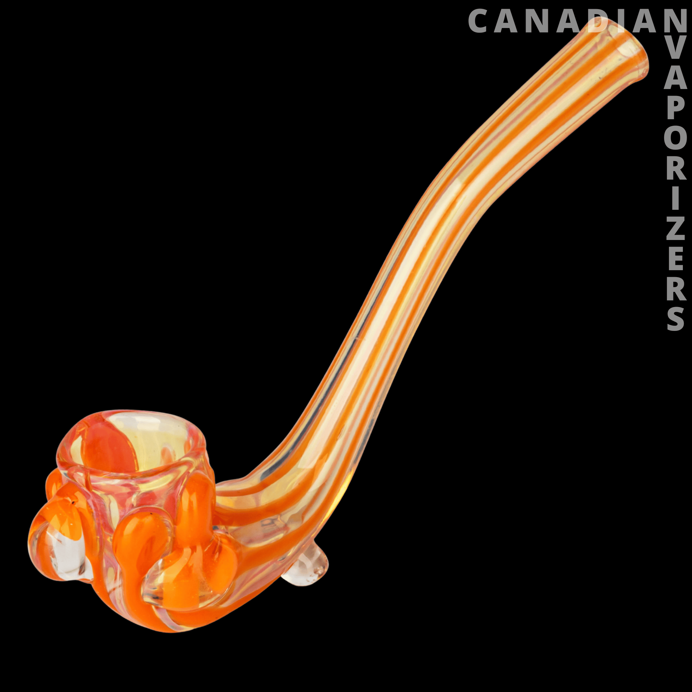 Red Eye Glass 4" Sherlock Claw Hash Pipe - Canadian Vaporizers