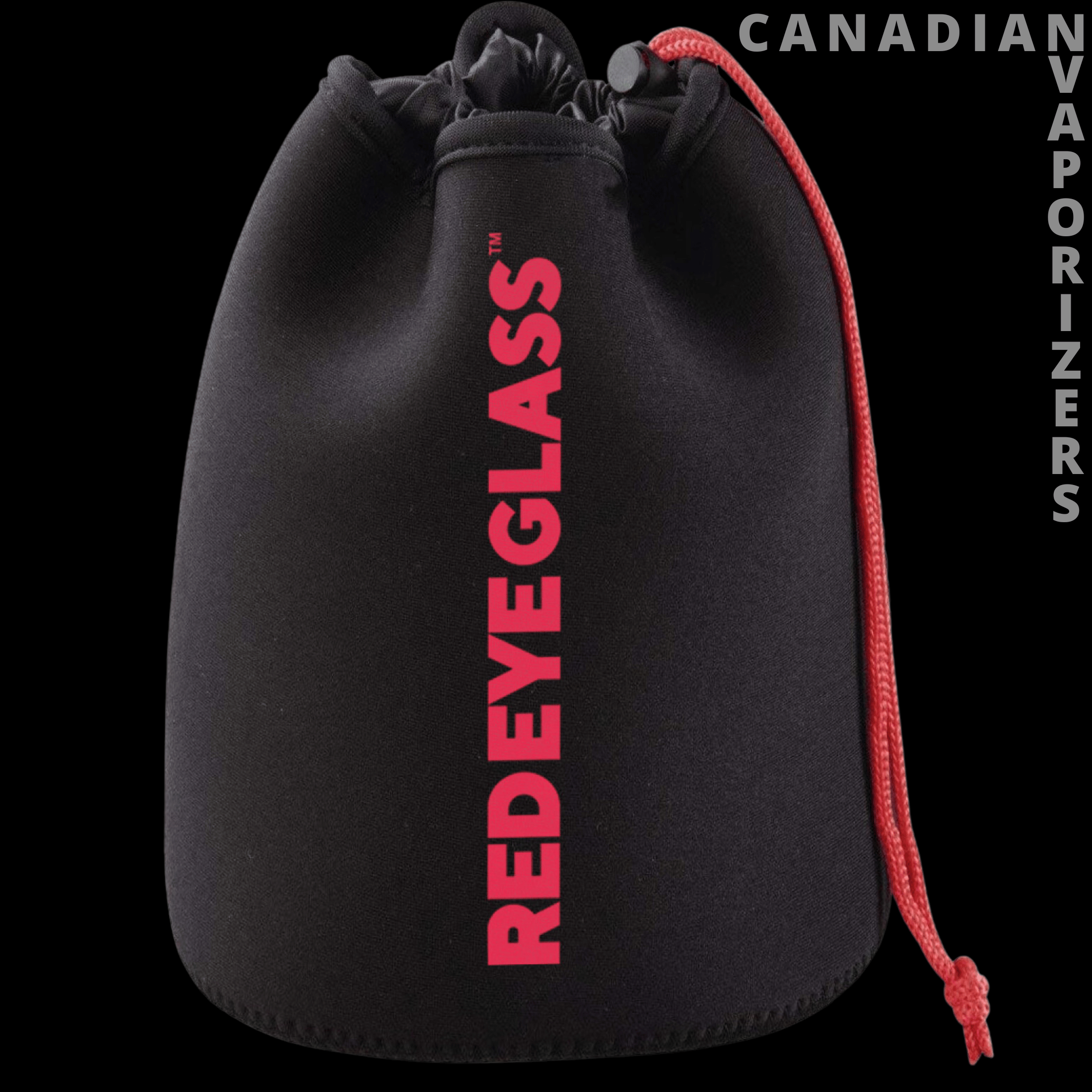 Red Eye Glass 5" Billiard Hand Pipe - Canadian Vaporizers