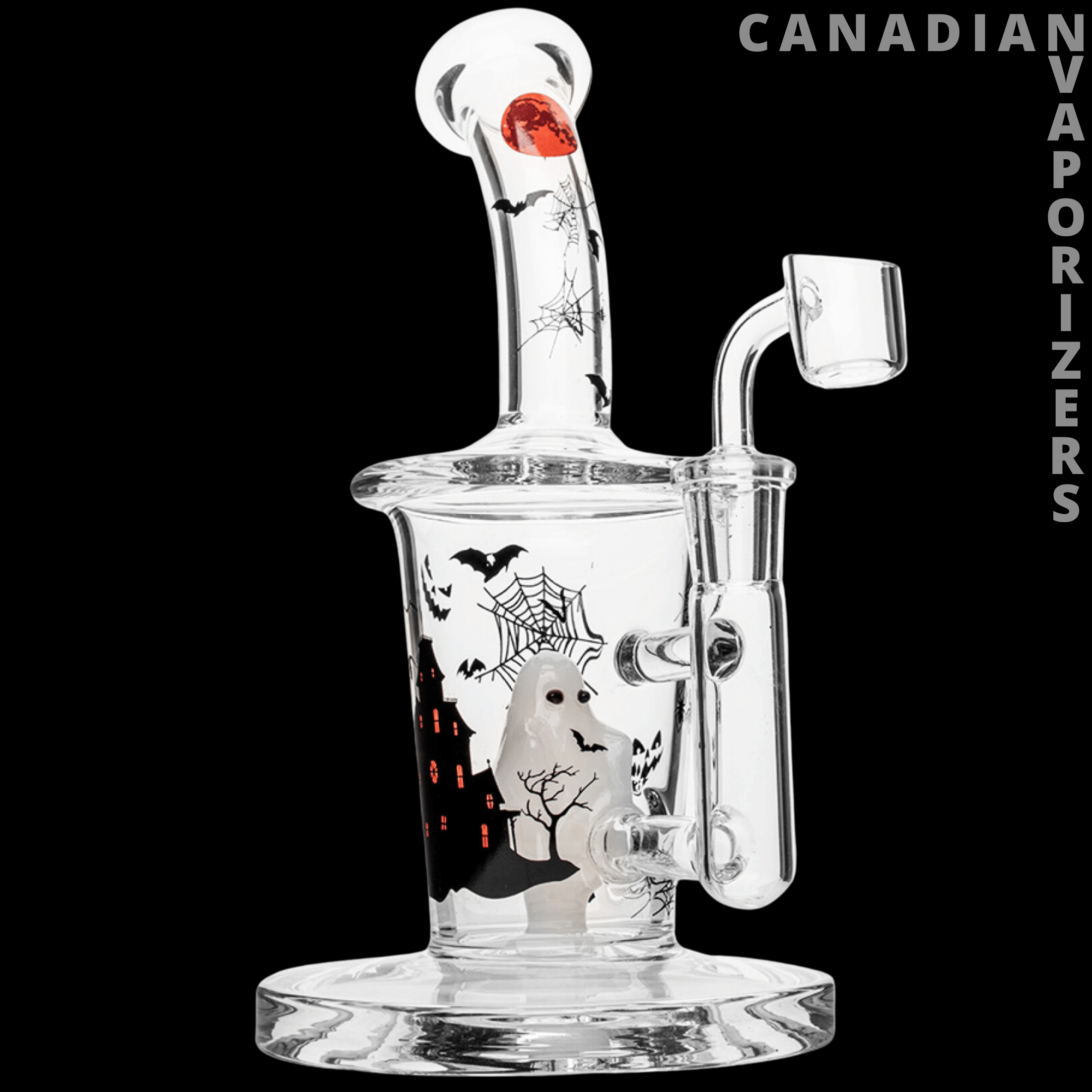 Red Eye Glass | 8" Ghost Concentrate Rig - Canadian Vaporizers