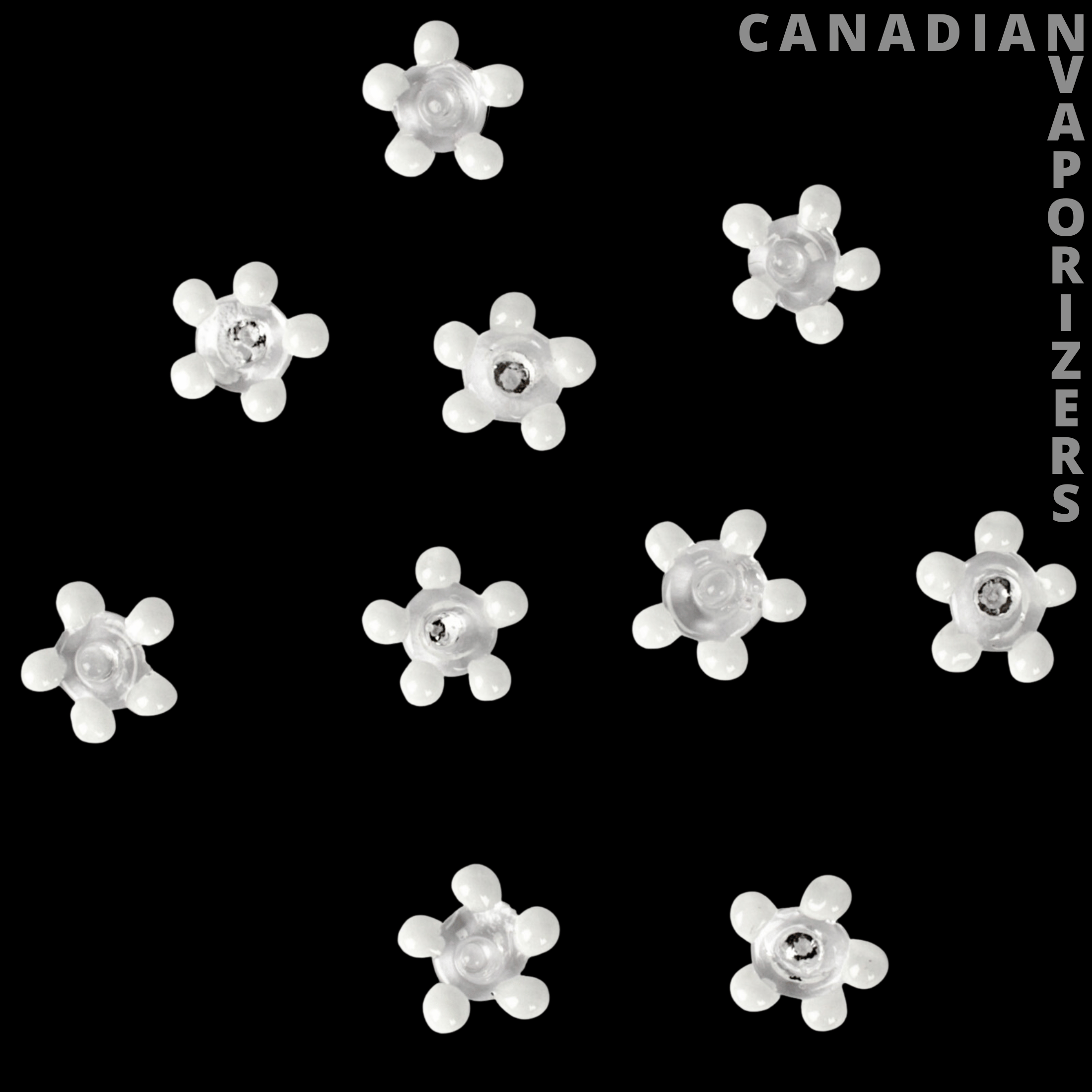 Red Eye Glass Large Daisy Glass Screens - Canadian Vaporizers