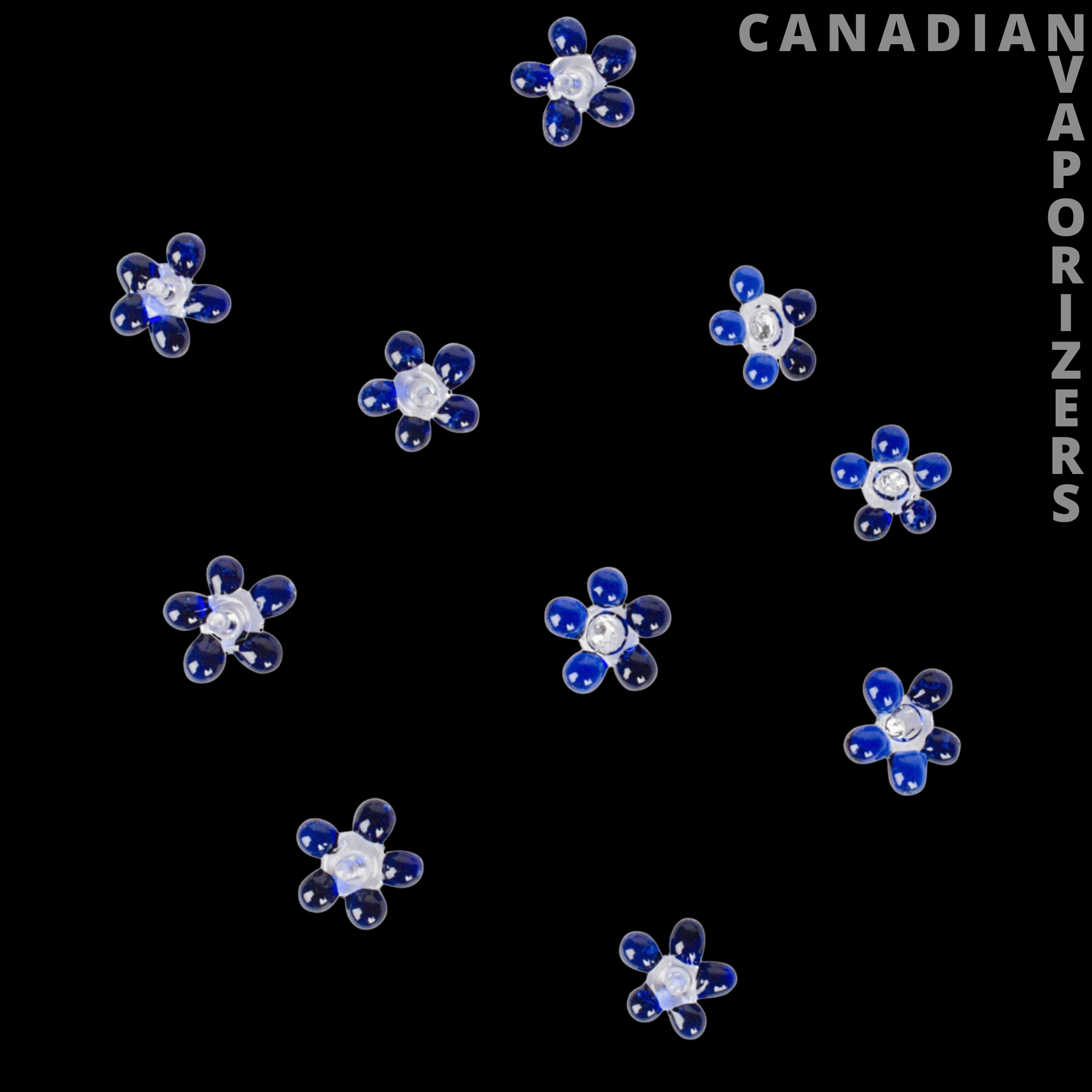 Red Eye Glass Small Daisy Glass Screens - Canadian Vaporizers