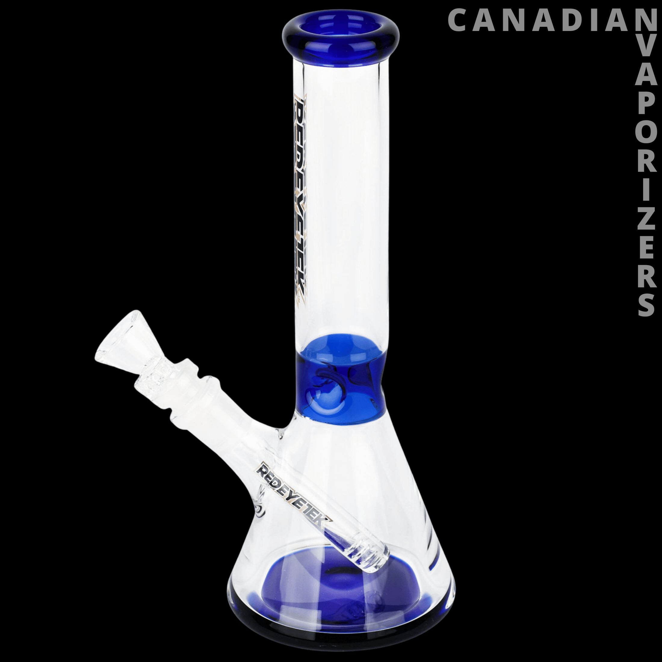 Red Eye Tek 10" Accent Beaker Tube - Canadian Vaporizers