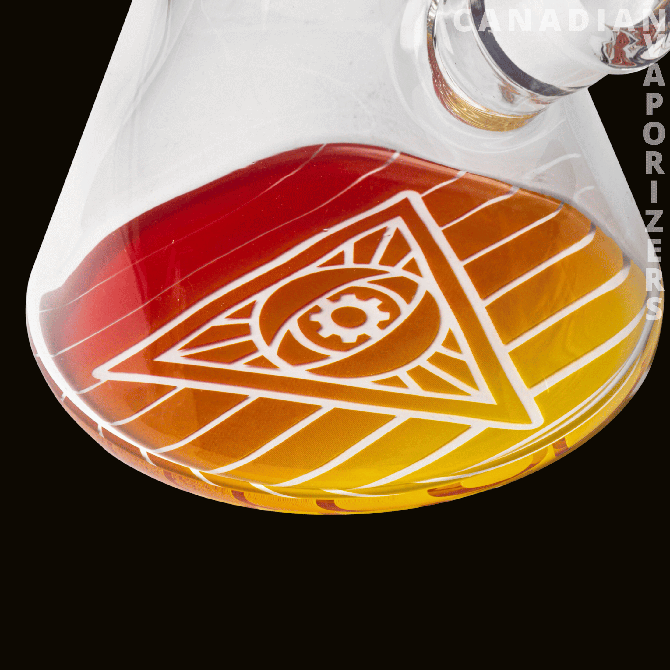 Red Eye Tek 12" 7mm Thick Synth Series Beaker - Canadian Vaporizers