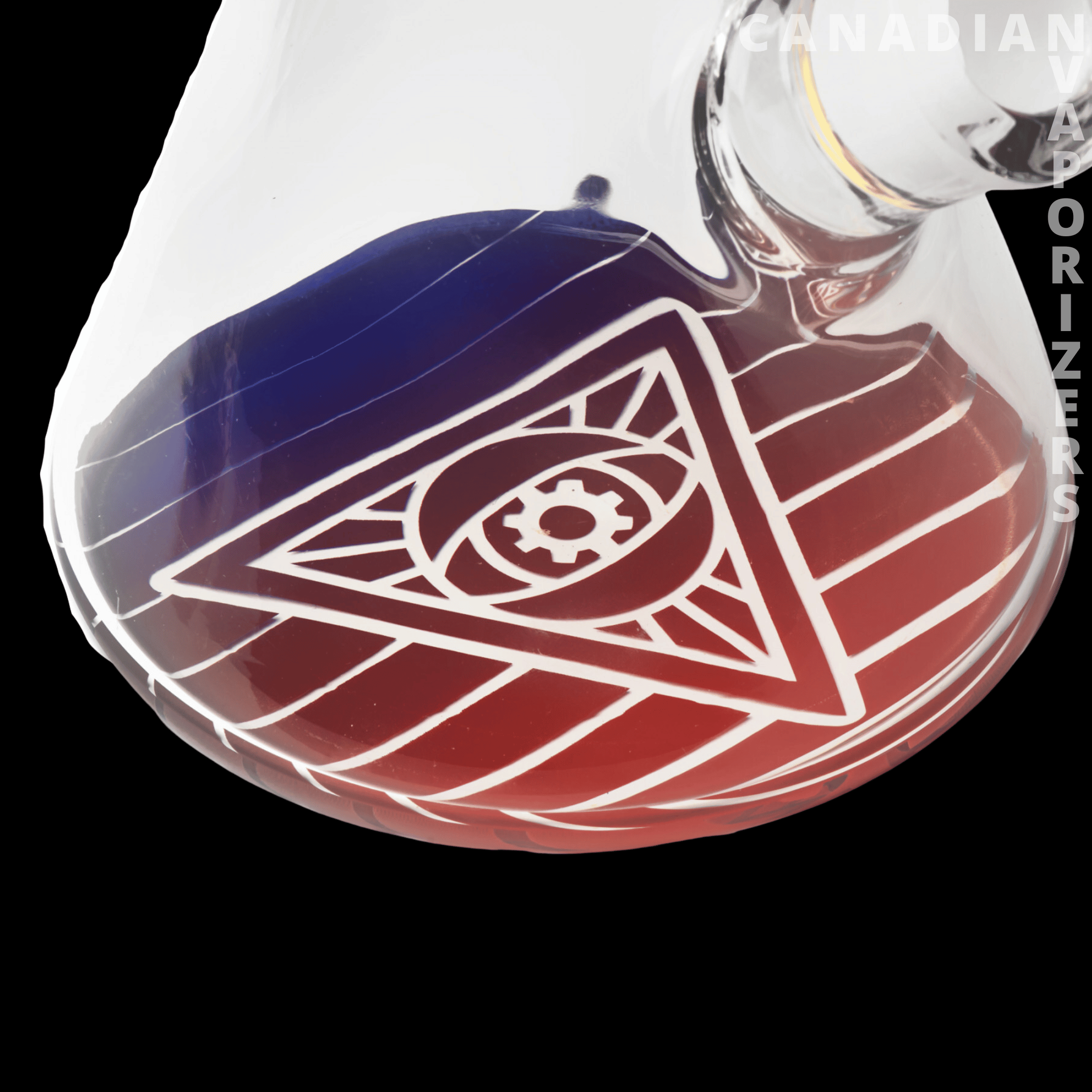 Red Eye Tek 12" 7mm Thick Synth Series Beaker - Canadian Vaporizers