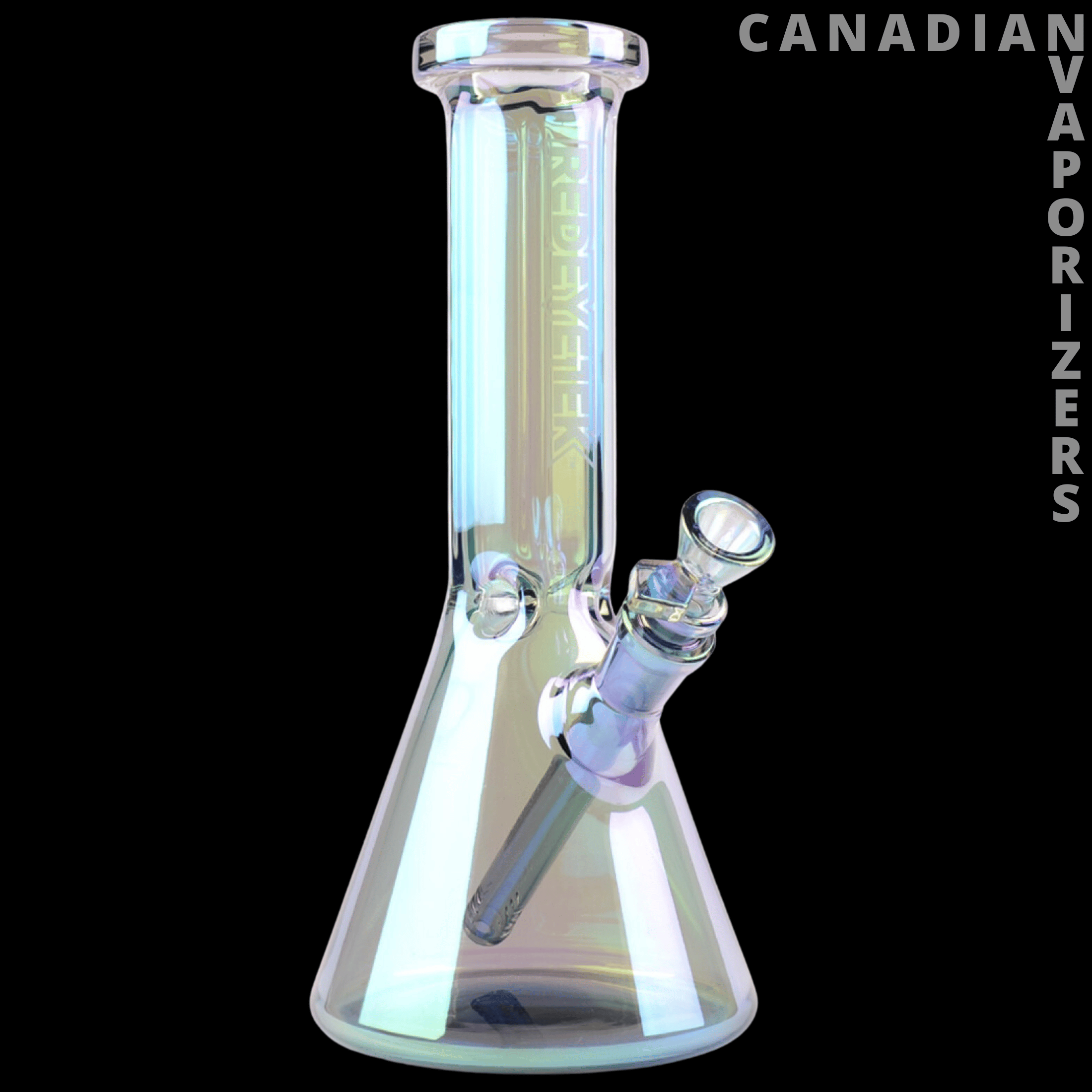 Red Eye Tek 12" Metallic Terminator Finish Hex Top Beaker - Canadian Vaporizers