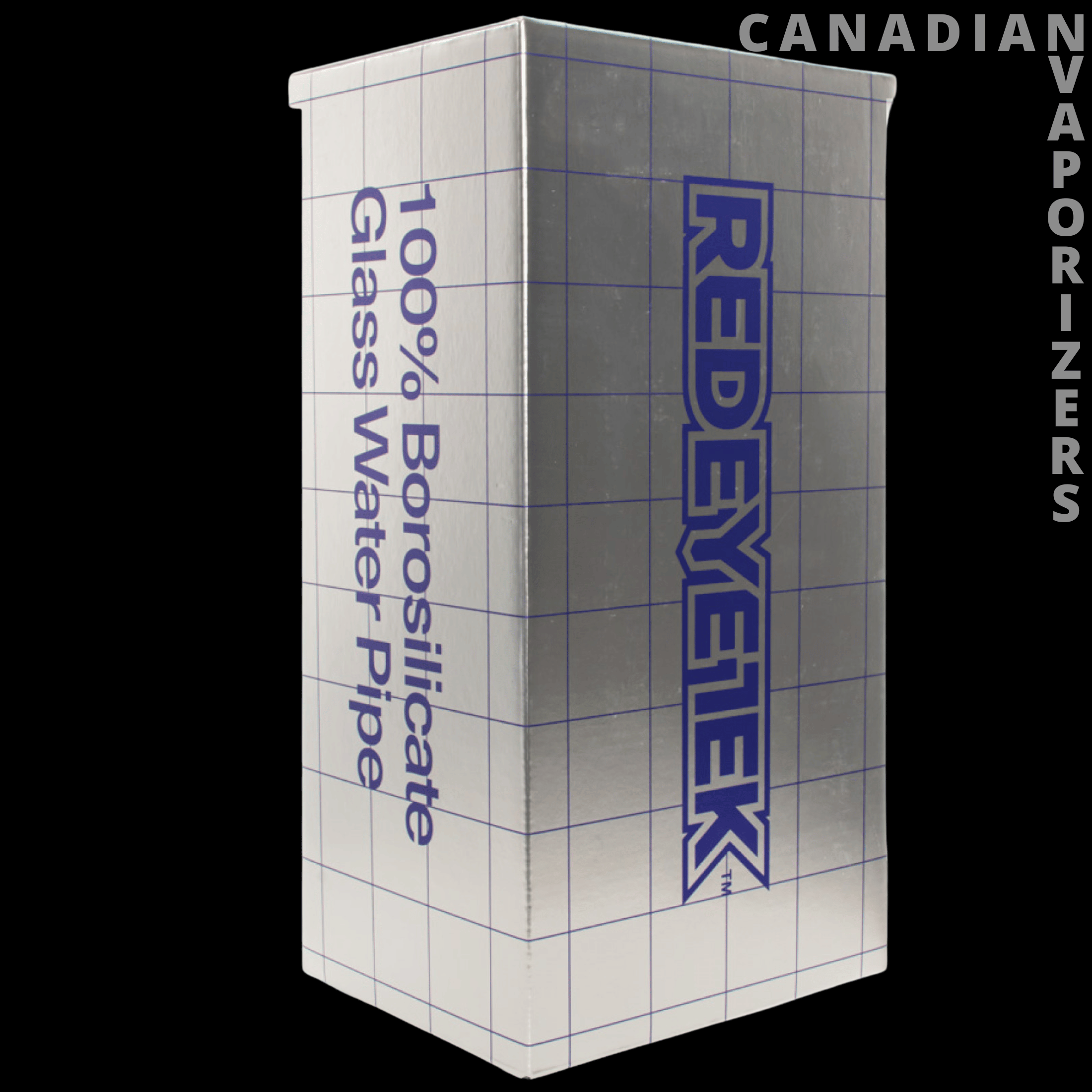 Red Eye Tek 12" Metallic Terminator Finish Orion Beaker Base Water Pipe - Canadian Vaporizers